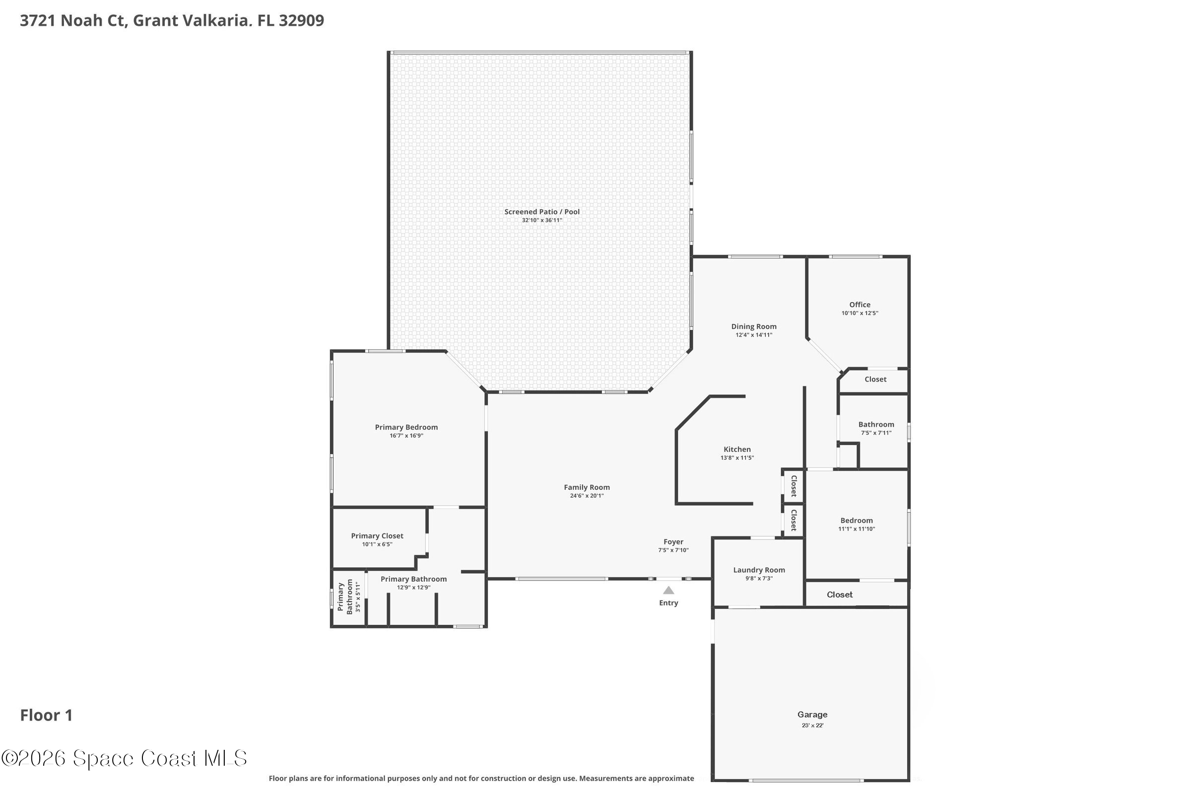 3721 Noah Court, Grant-Valkaria