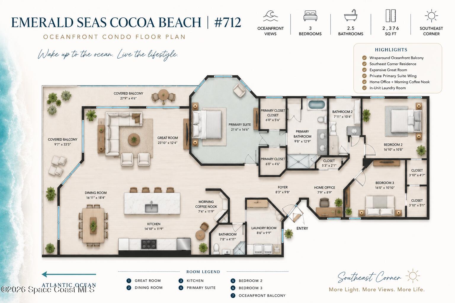 3400 Ocean Beach Boulevard 712