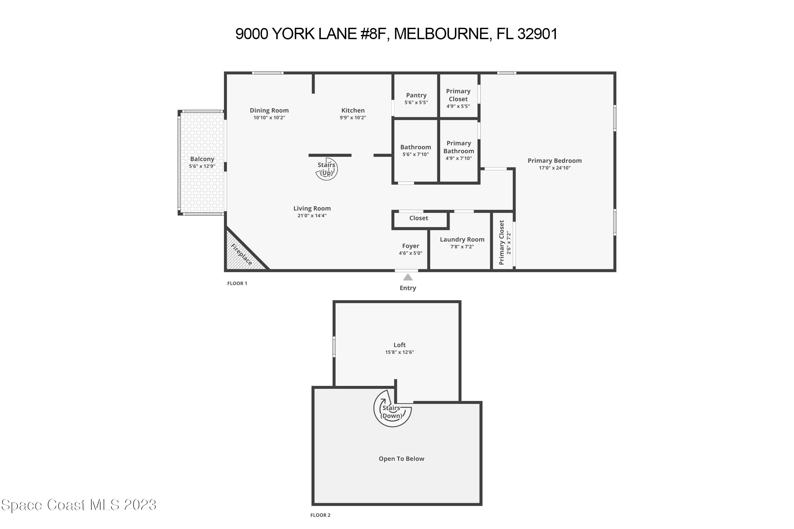 9000 York Lane, Unit 8F