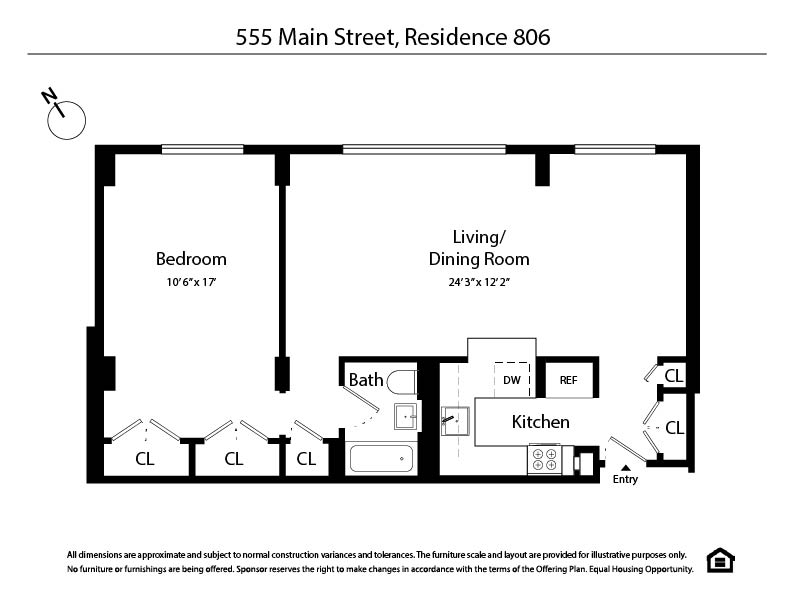 555 Main Street 806