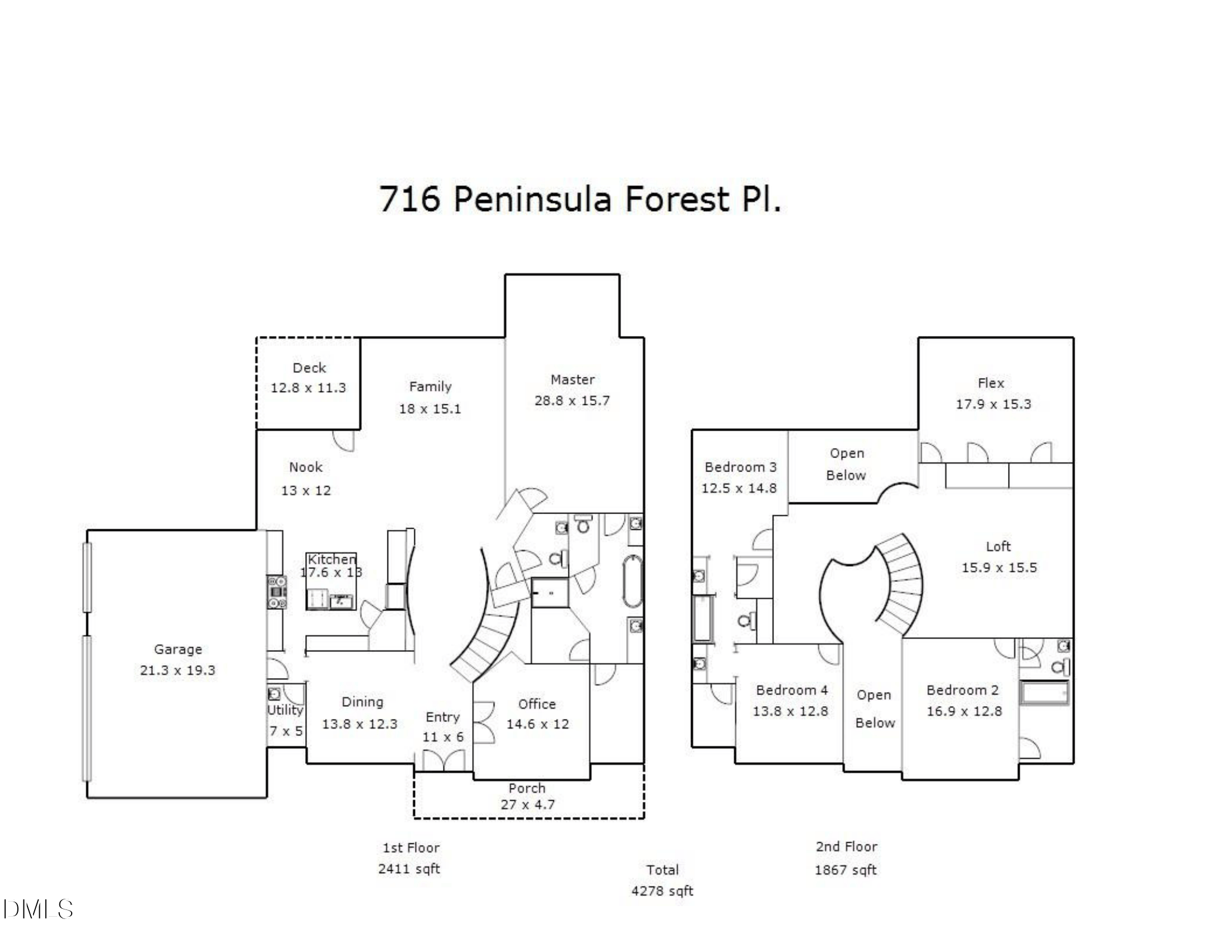 716 Peninsula Forest Place