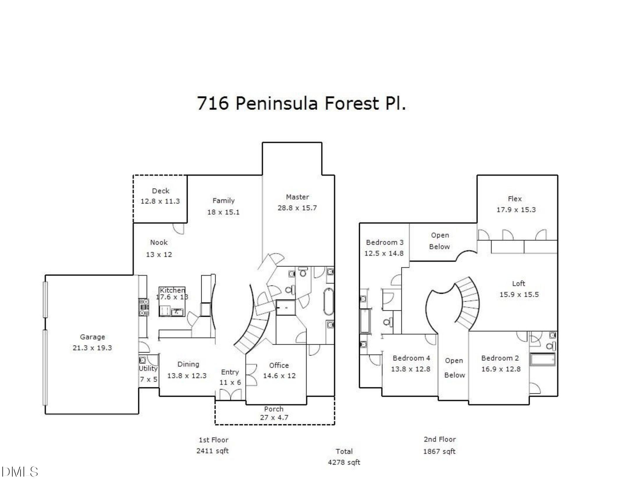 716 Peninsula Forest Place