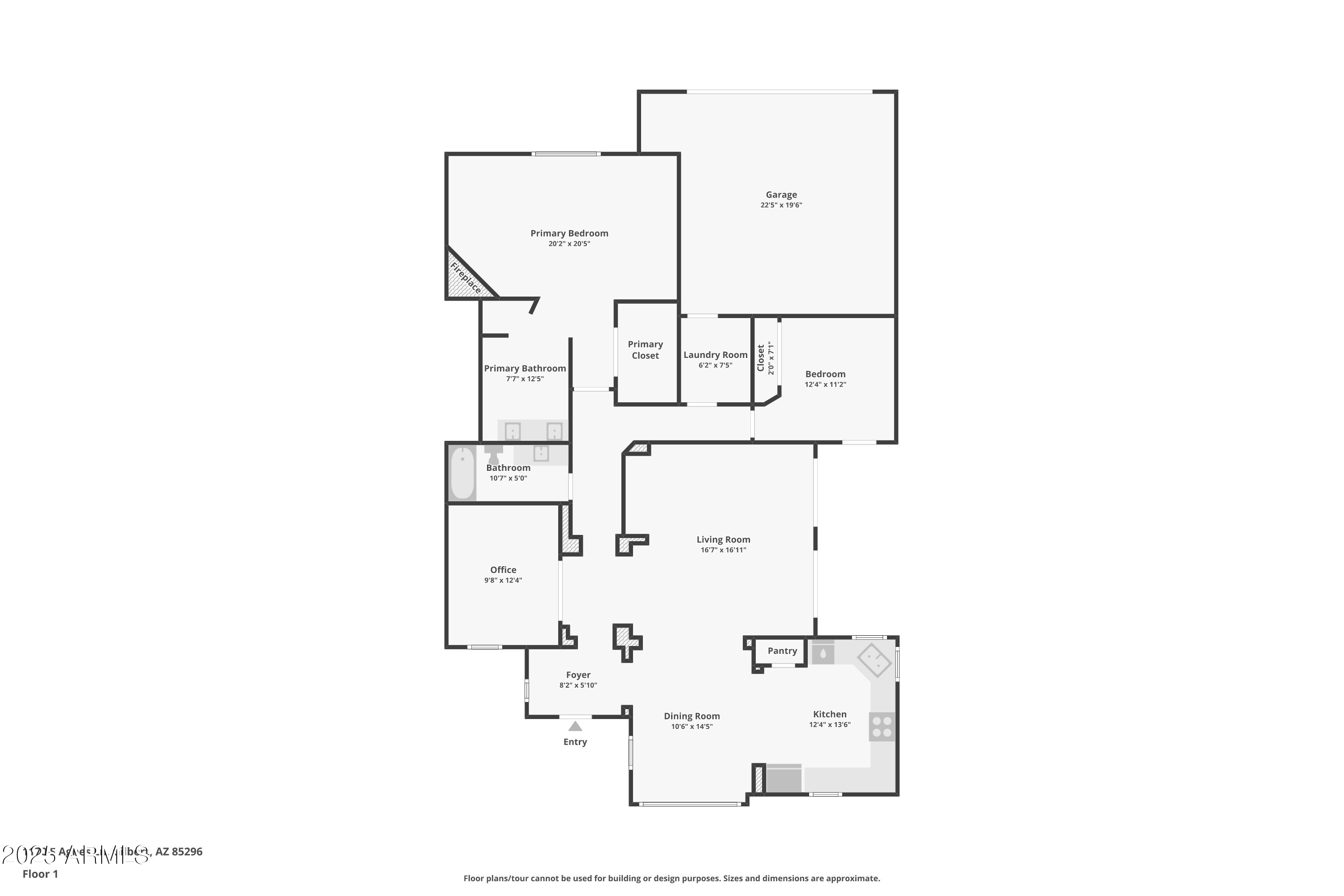 1170 S AGNES Lane