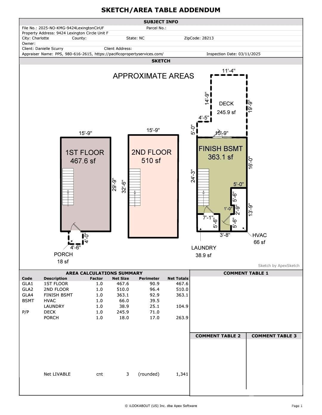 9424 Lexington Circle Unit: F