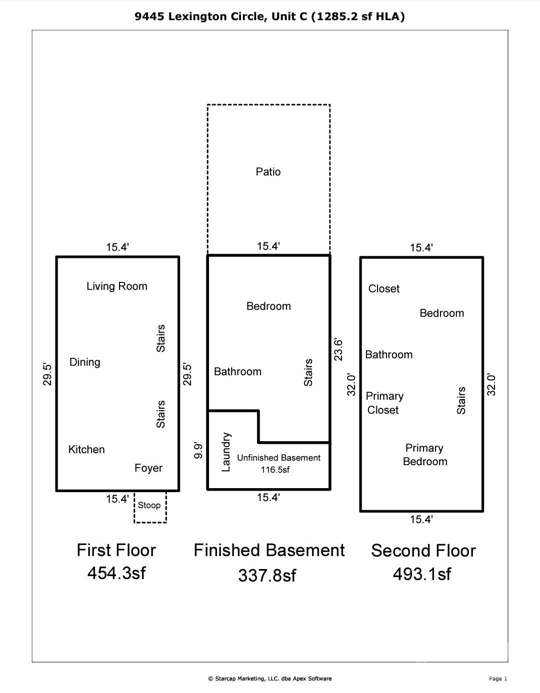 9445 Lexington Circle Unit: C