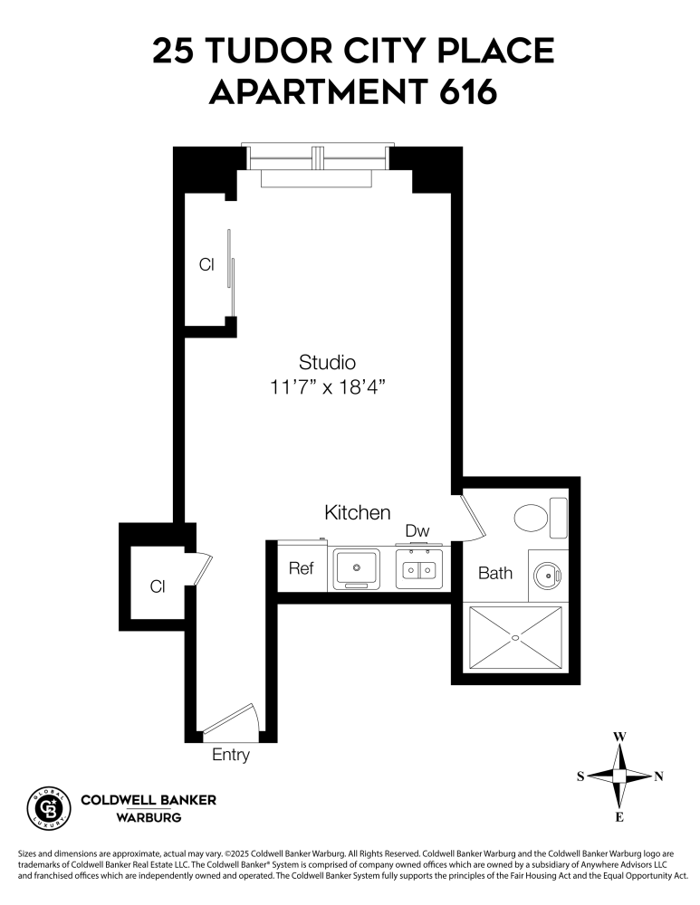 25 TUDOR CITY Place 616