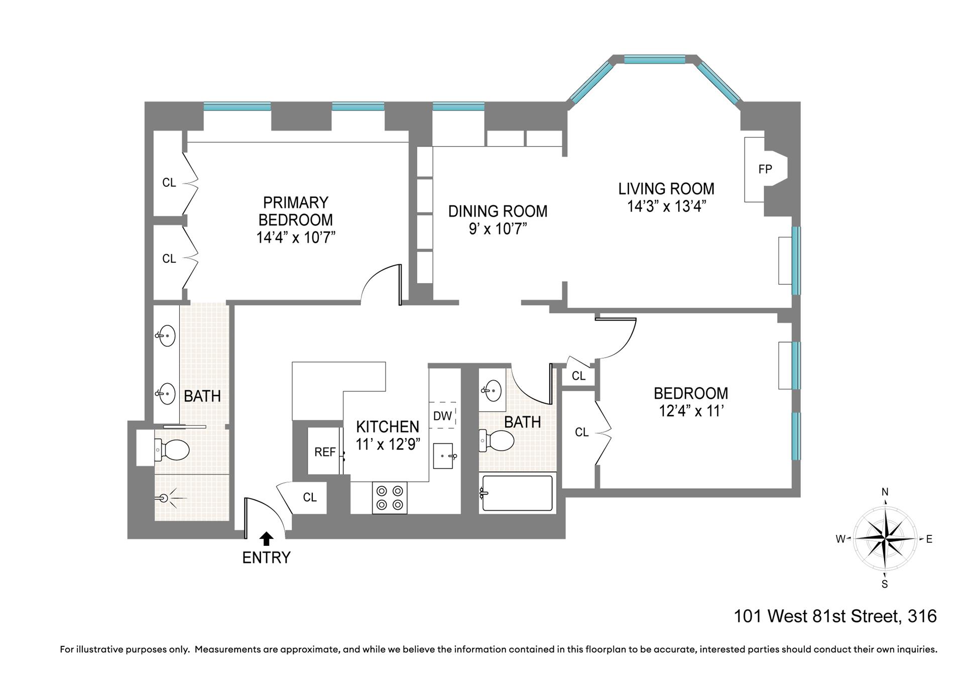 101 W 81ST Street 316