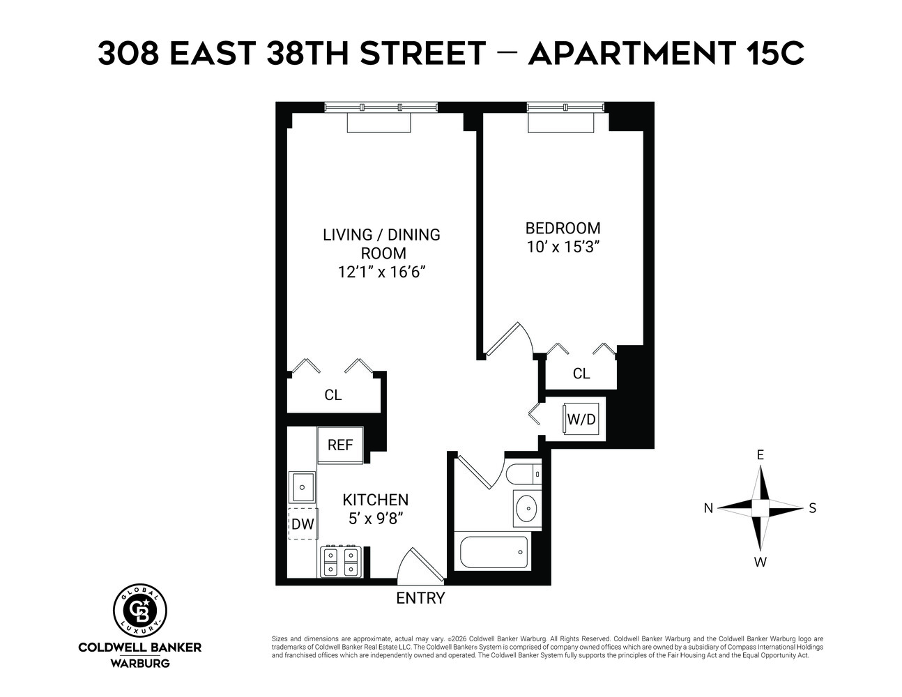 308 E 38TH Street 15C