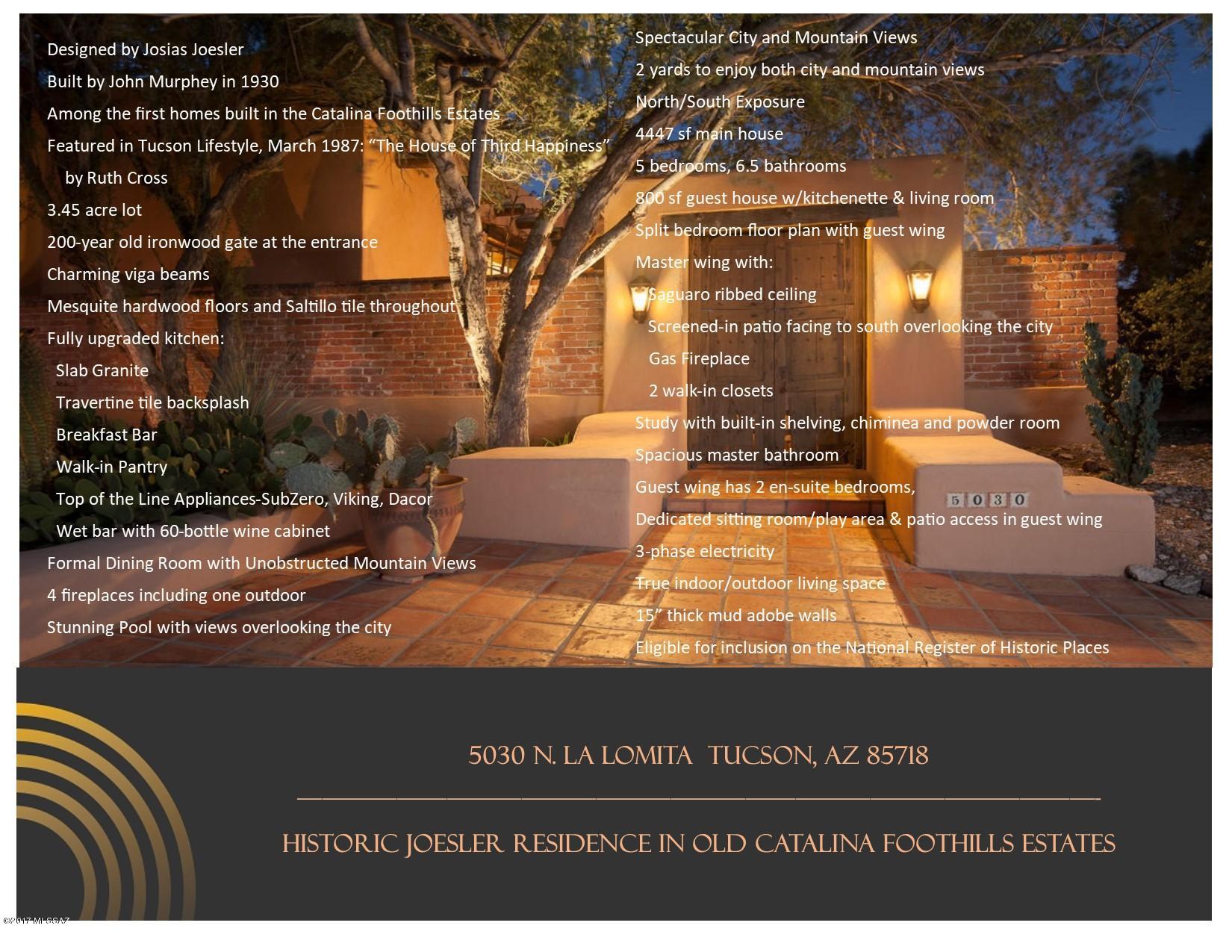 5030 N La Lomita