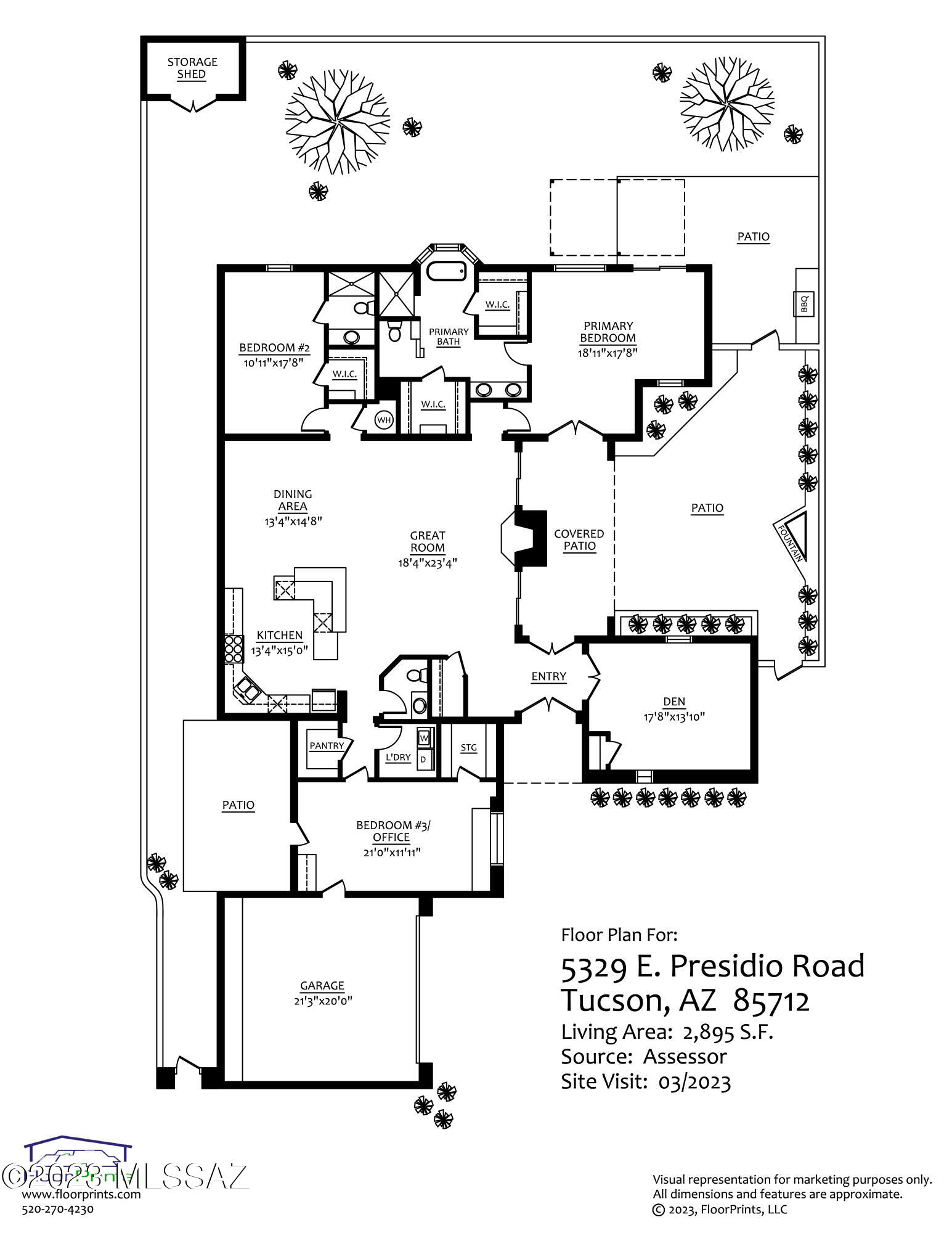 5329 E Presidio Road