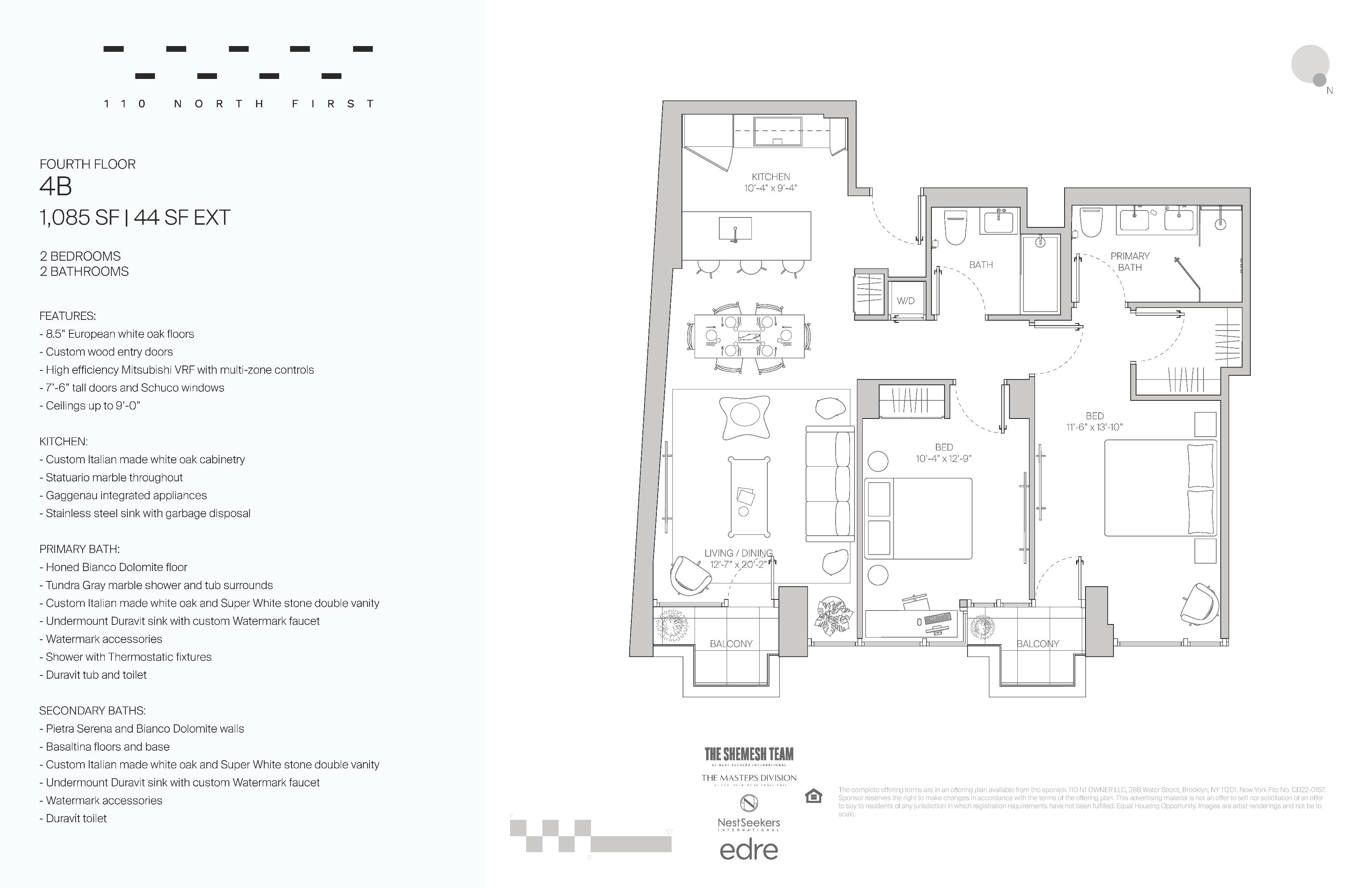 110 N 1st Street 4-B