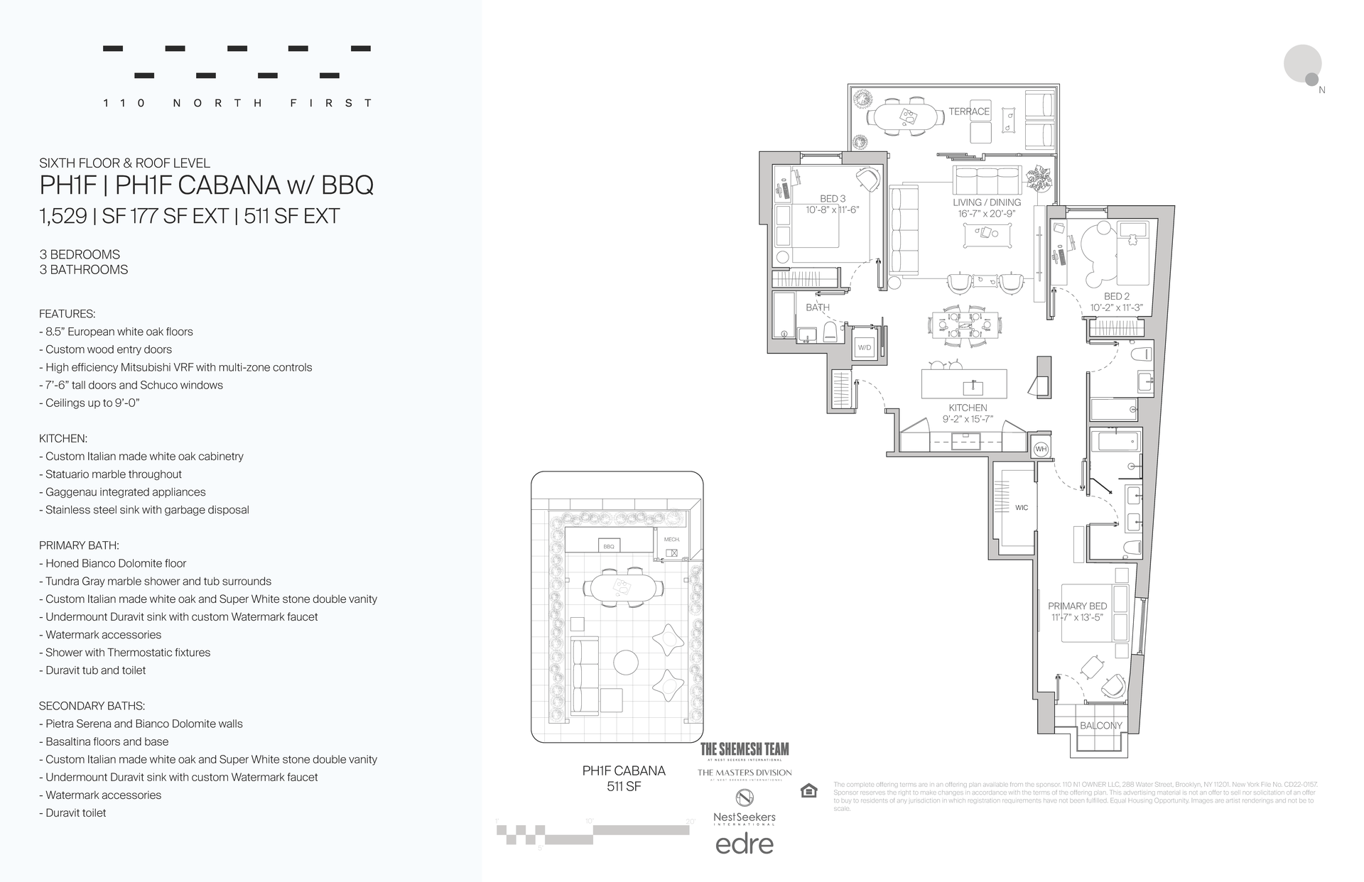 110 N 1st Street PH-1F