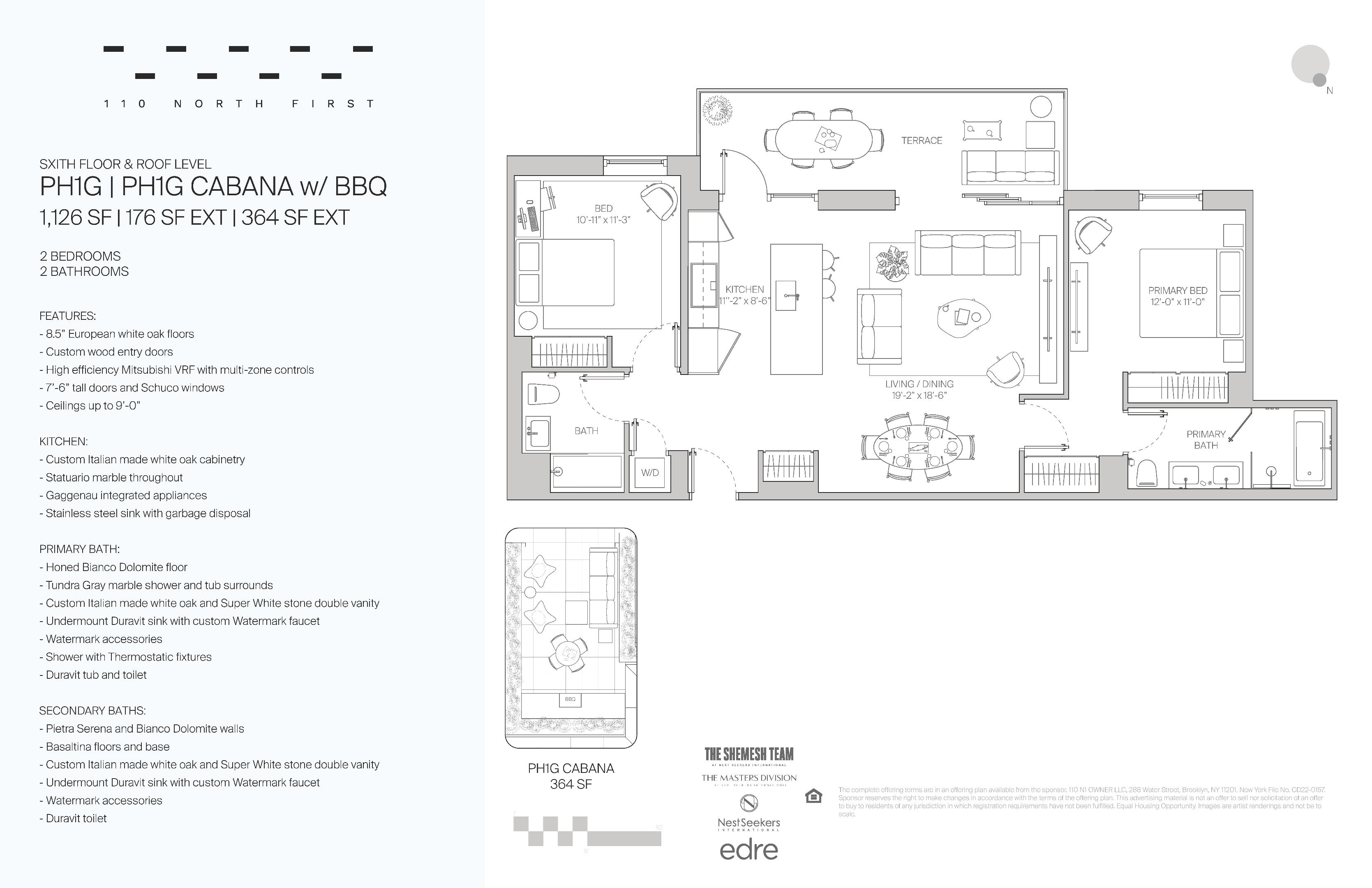 110 N 1st Street PH-1G