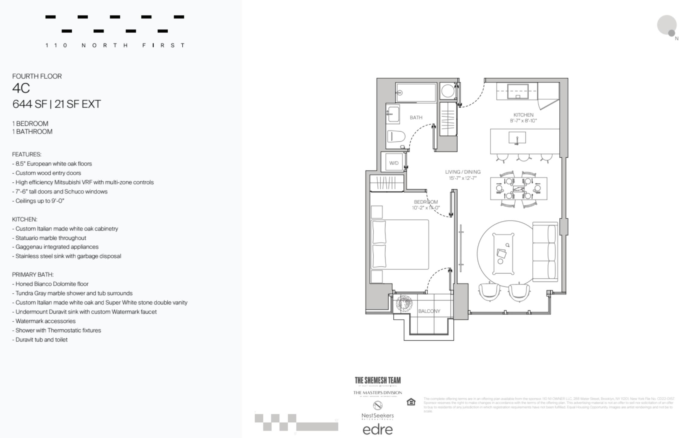 110 N 1st Street 4-C