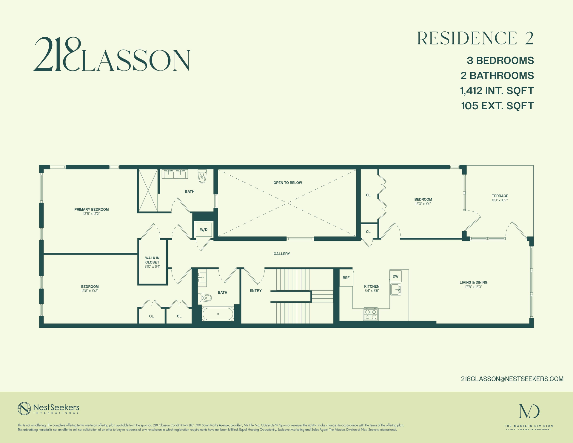 218 Classon Avenue 2-A