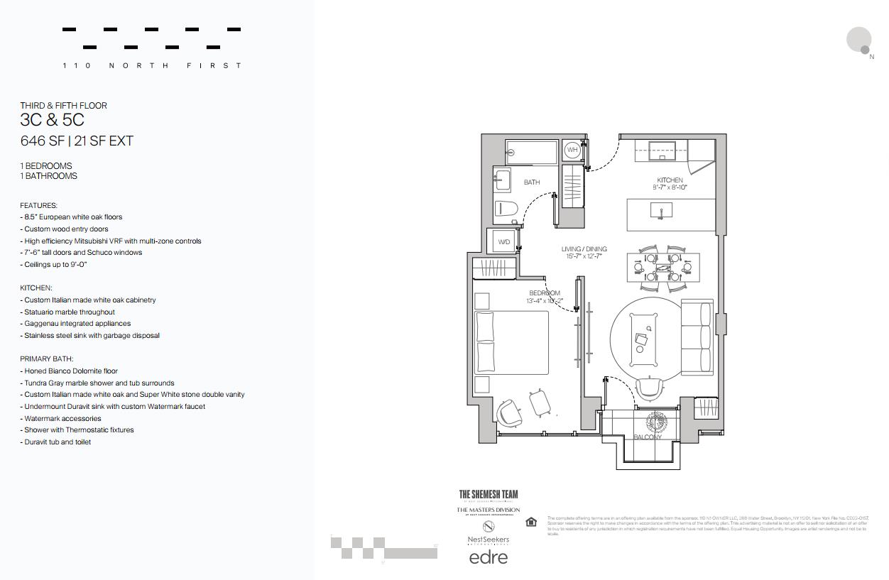 110 N 1st Street 5-C