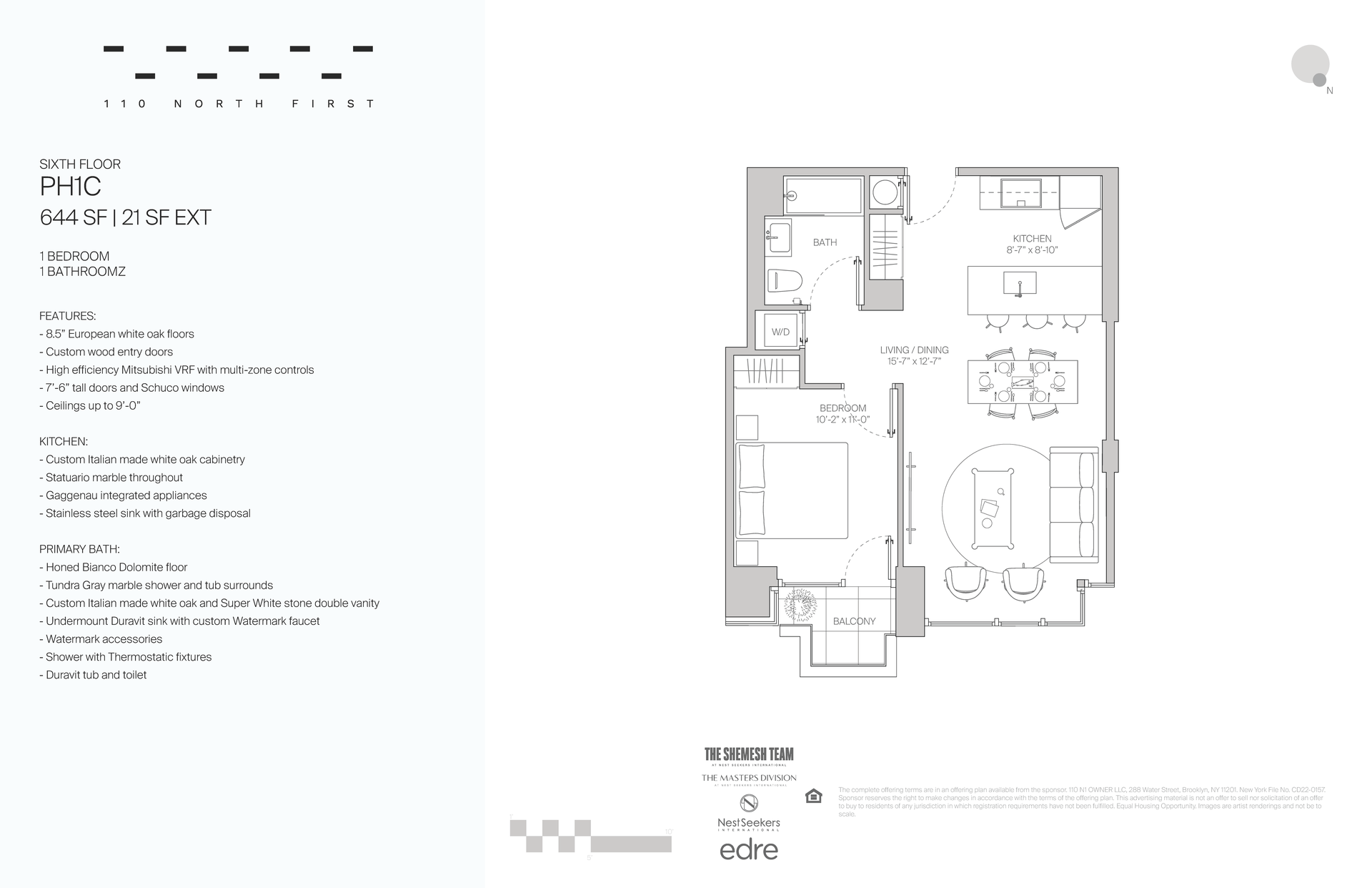 110 N 1st Street PH-1C