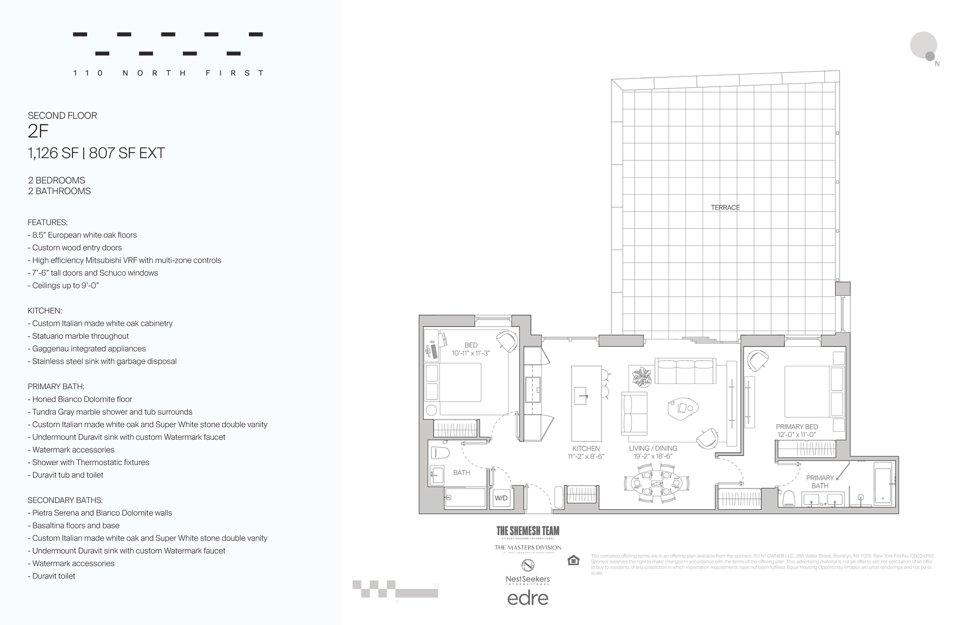 110 N 1st Street 2-F