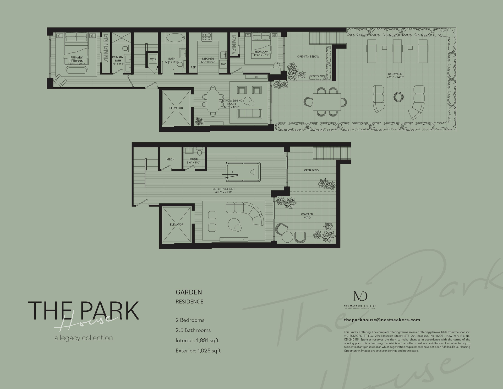 110 Eckford Street Garden
