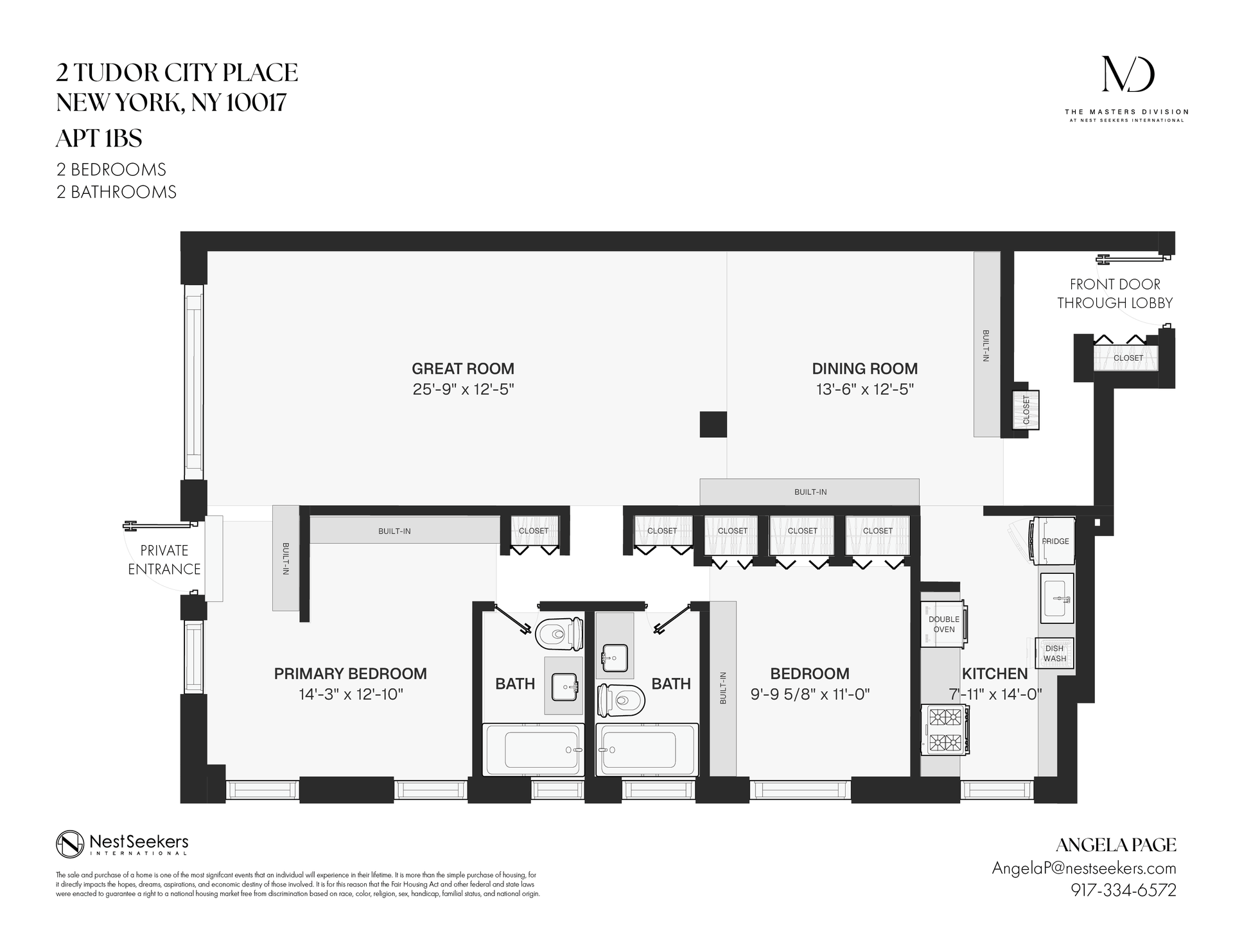 2 Tudor City Place 1-BS