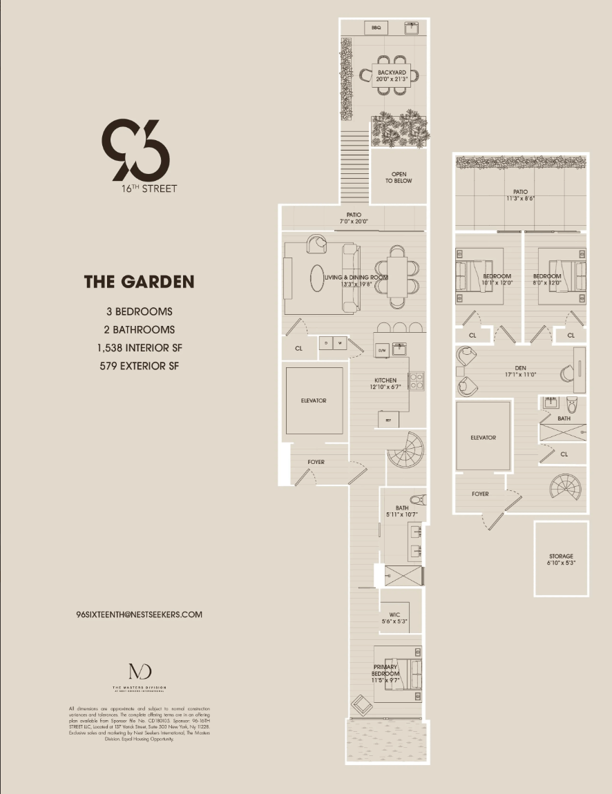 96 16th Street Garden A