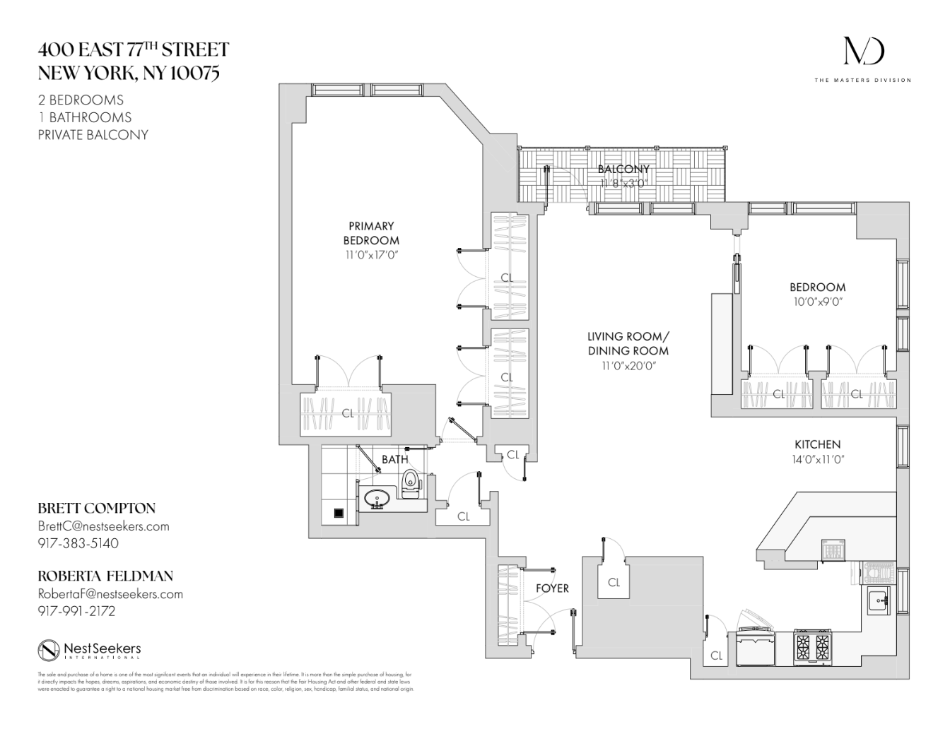 400 E 77th Street PH-A