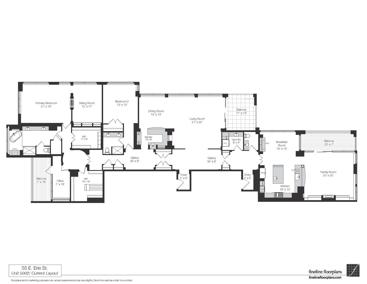 55 E Erie Street Unit: 5002