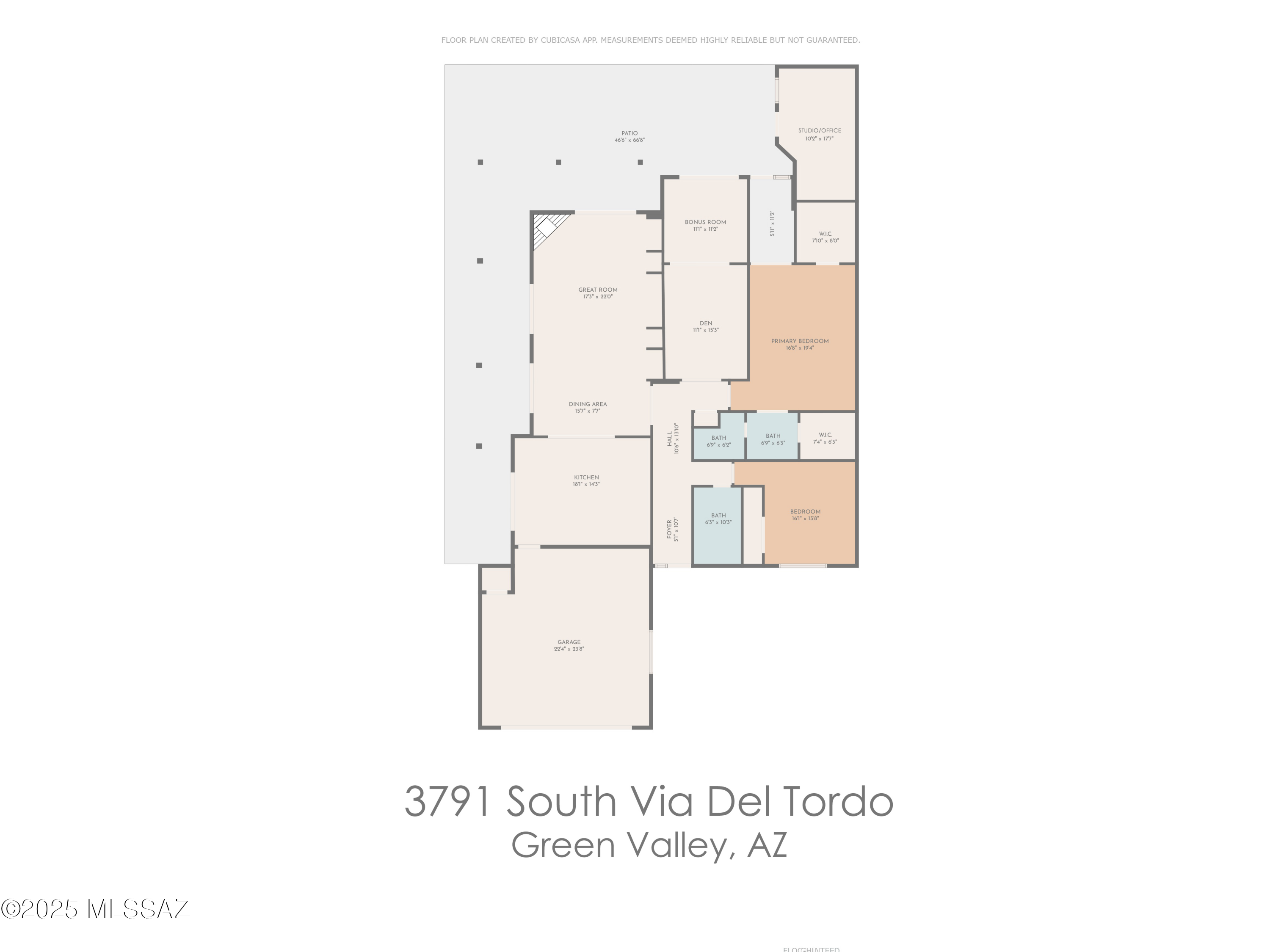 3791 S Via Del Tordo