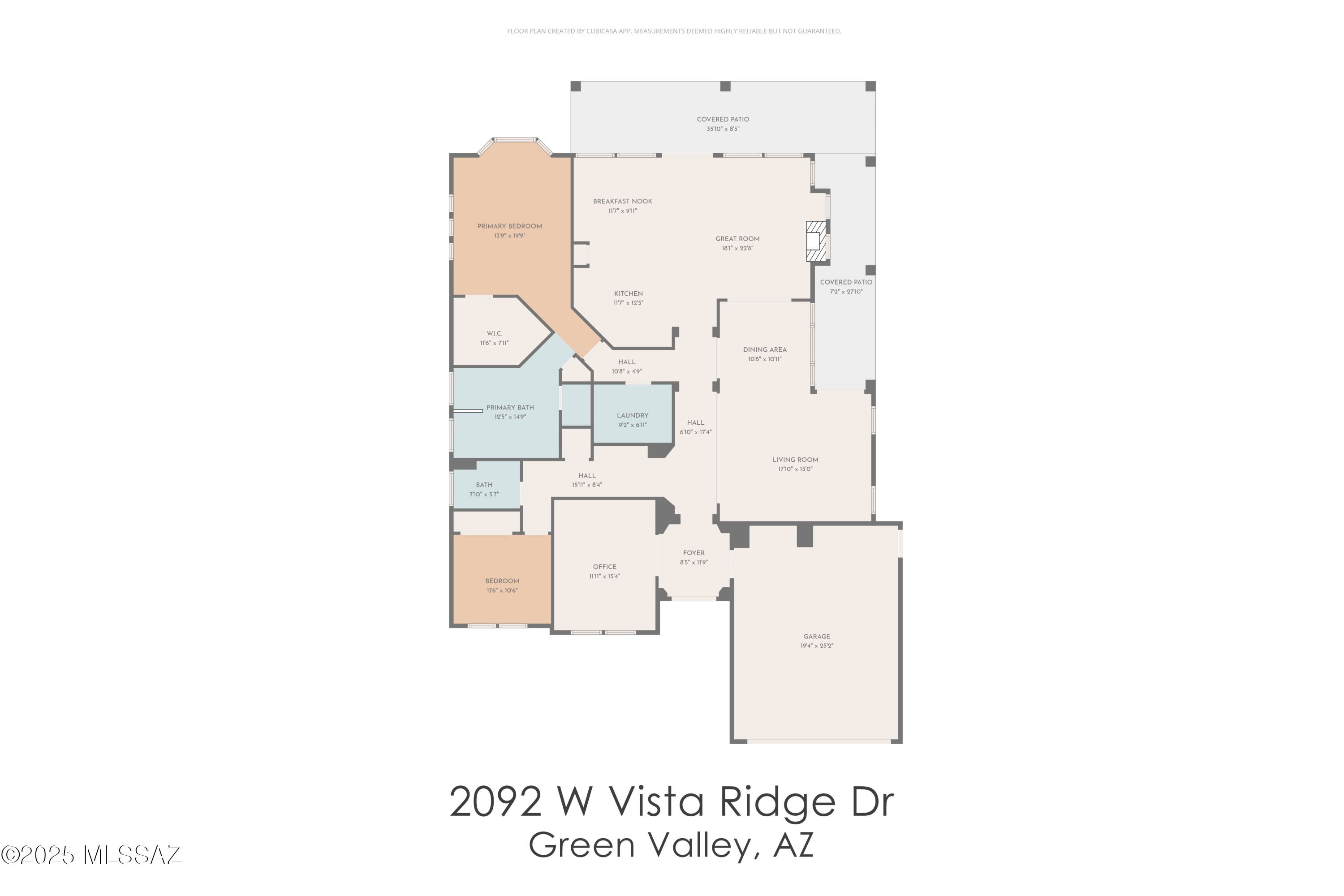 2092 W Vista Ridge Drive