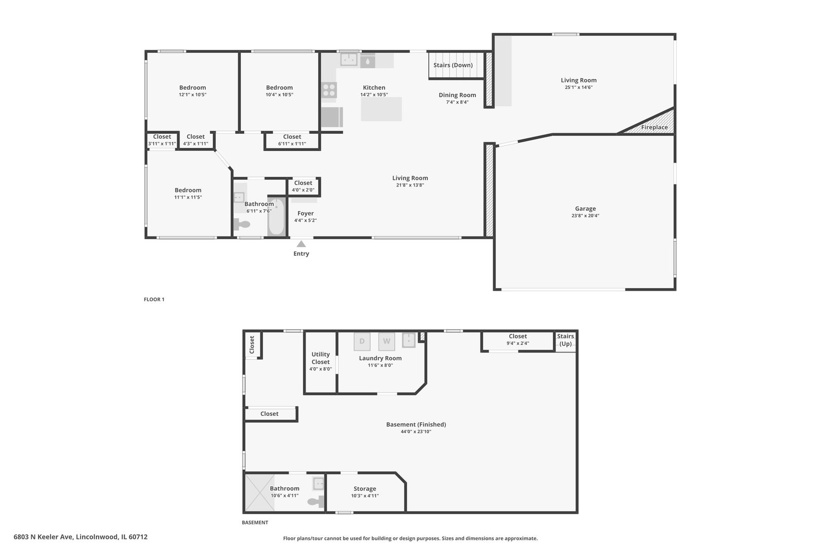 6803 N KEELER Avenue