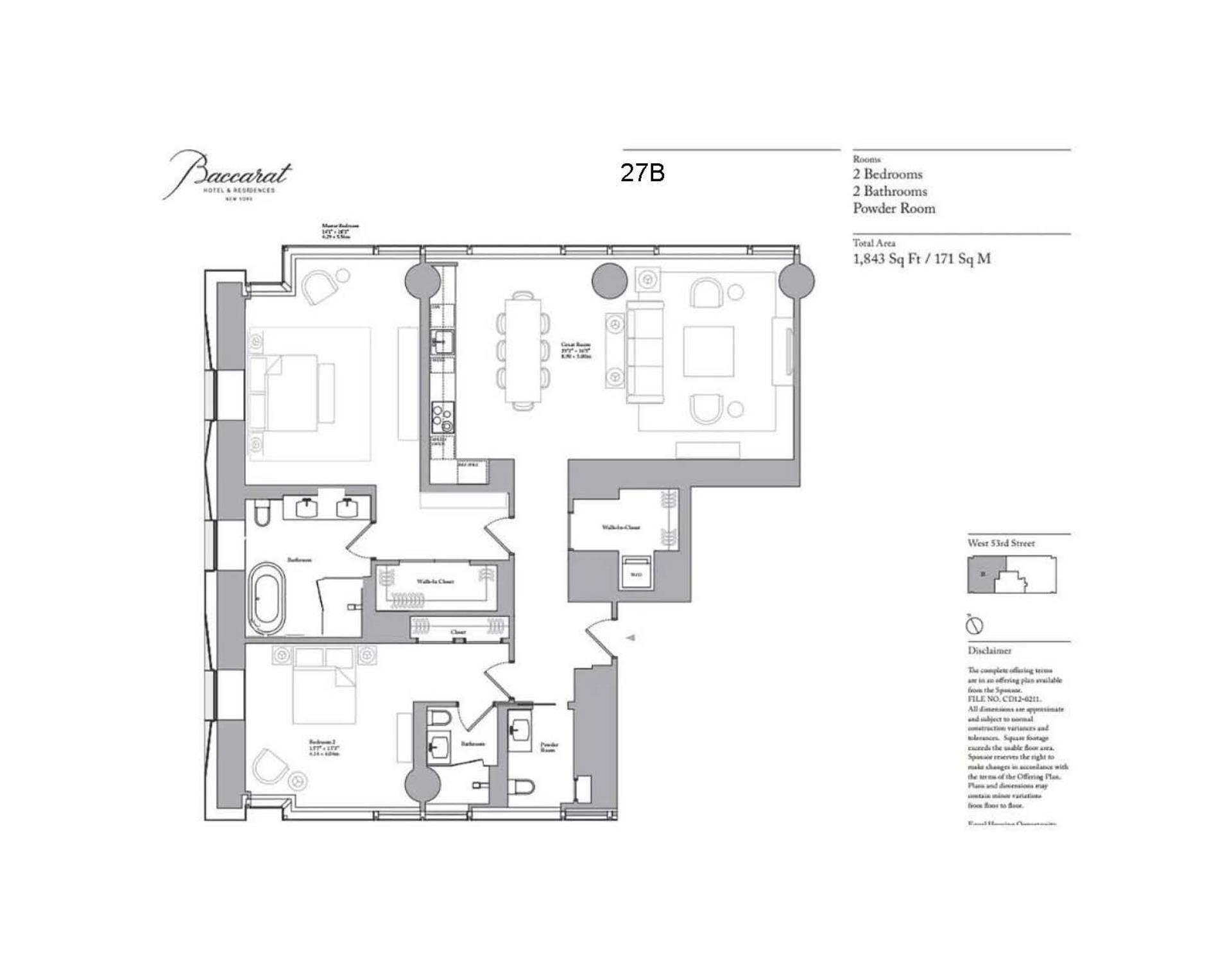 20 W 53RD Street 27B