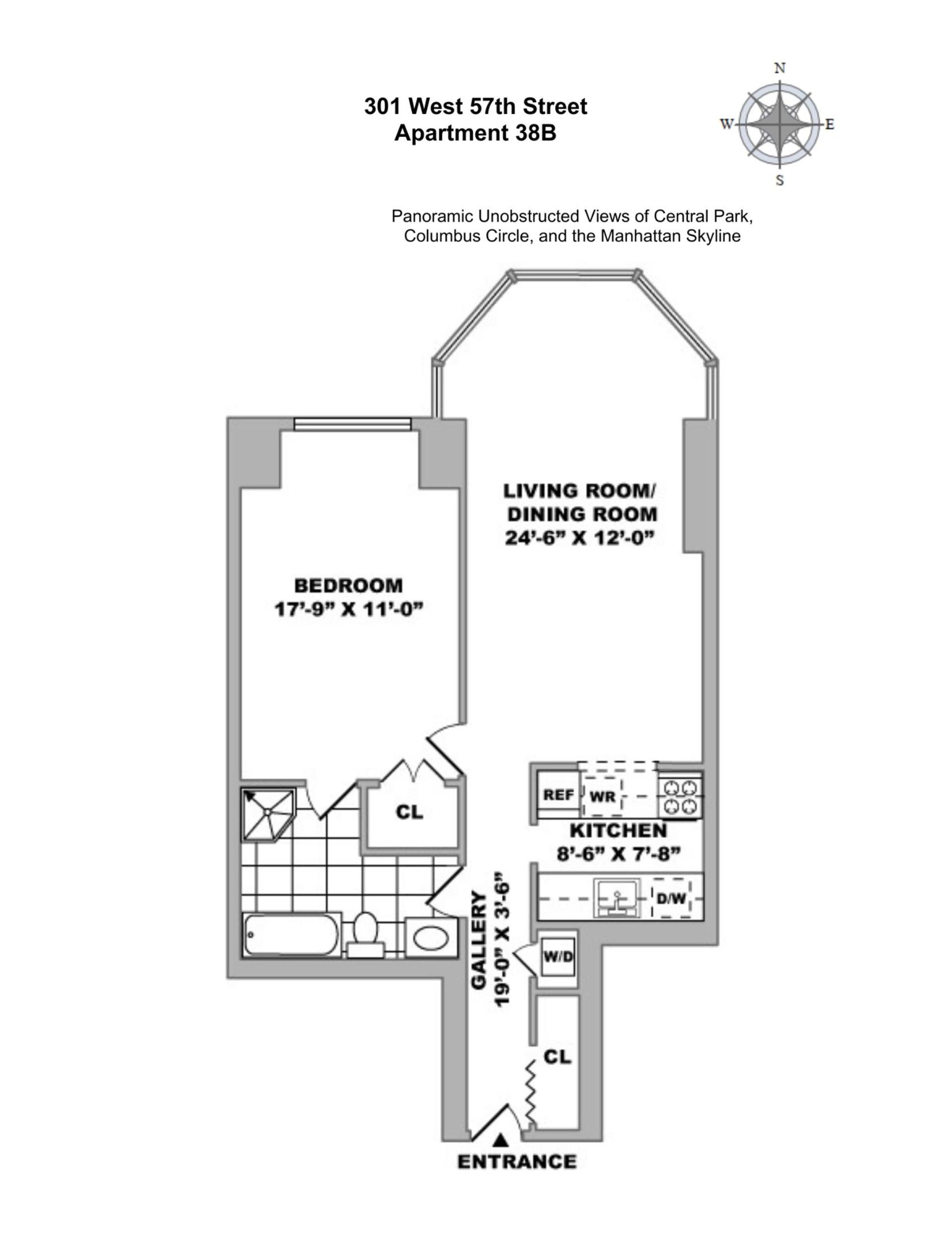 301 W 57TH Street 38B