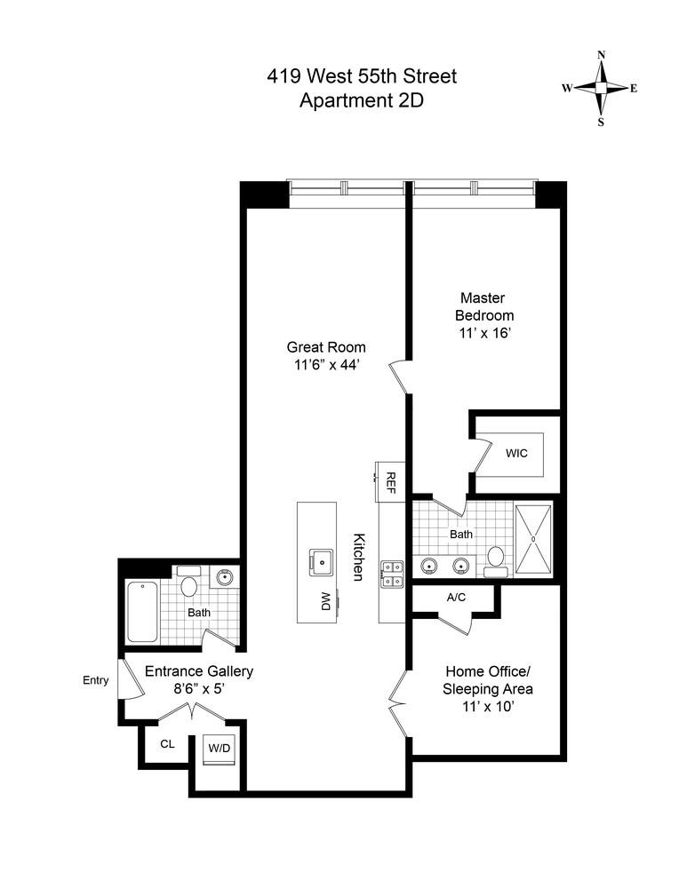 419 W 55TH Street 2D