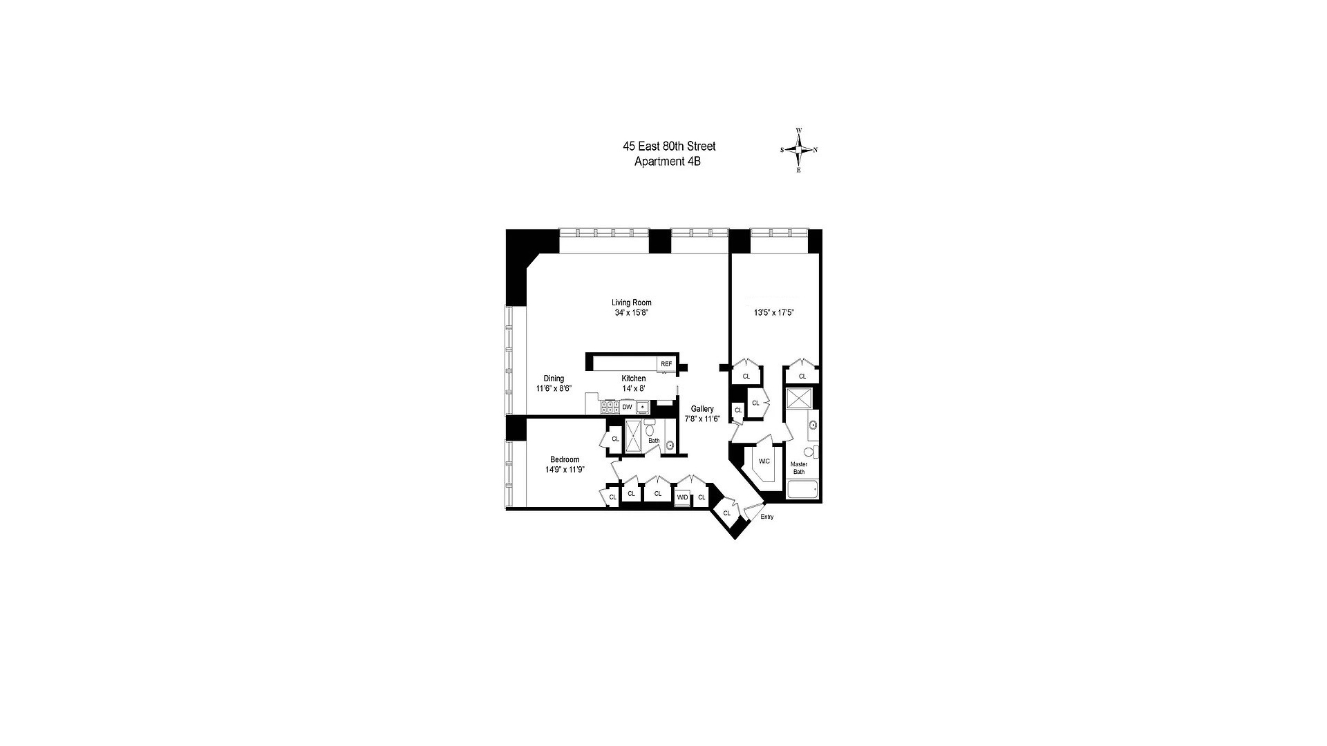 45 E 80TH Street 4B