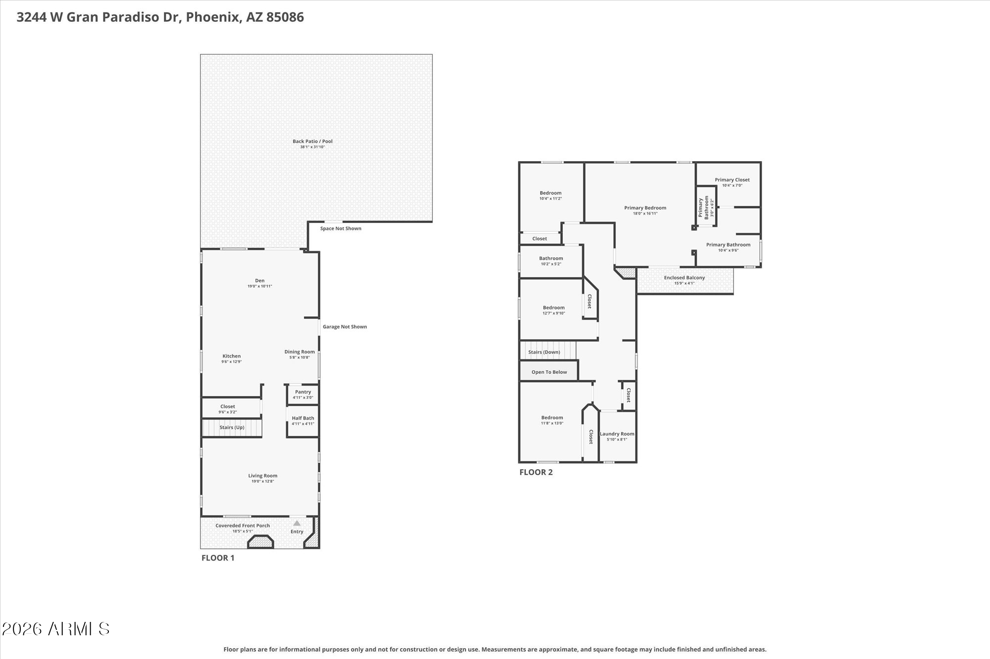 3244 W GRAN PARADISO Drive