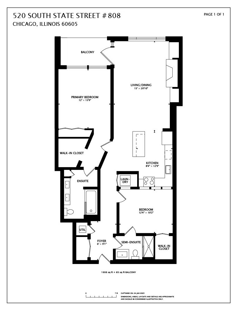 520 S State Street Unit: 808