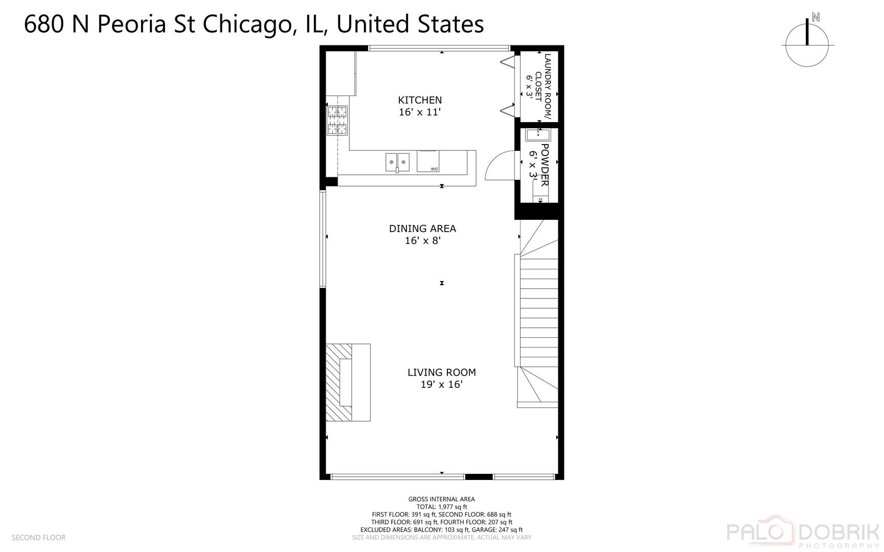 680 N Peoria Street Unit: F