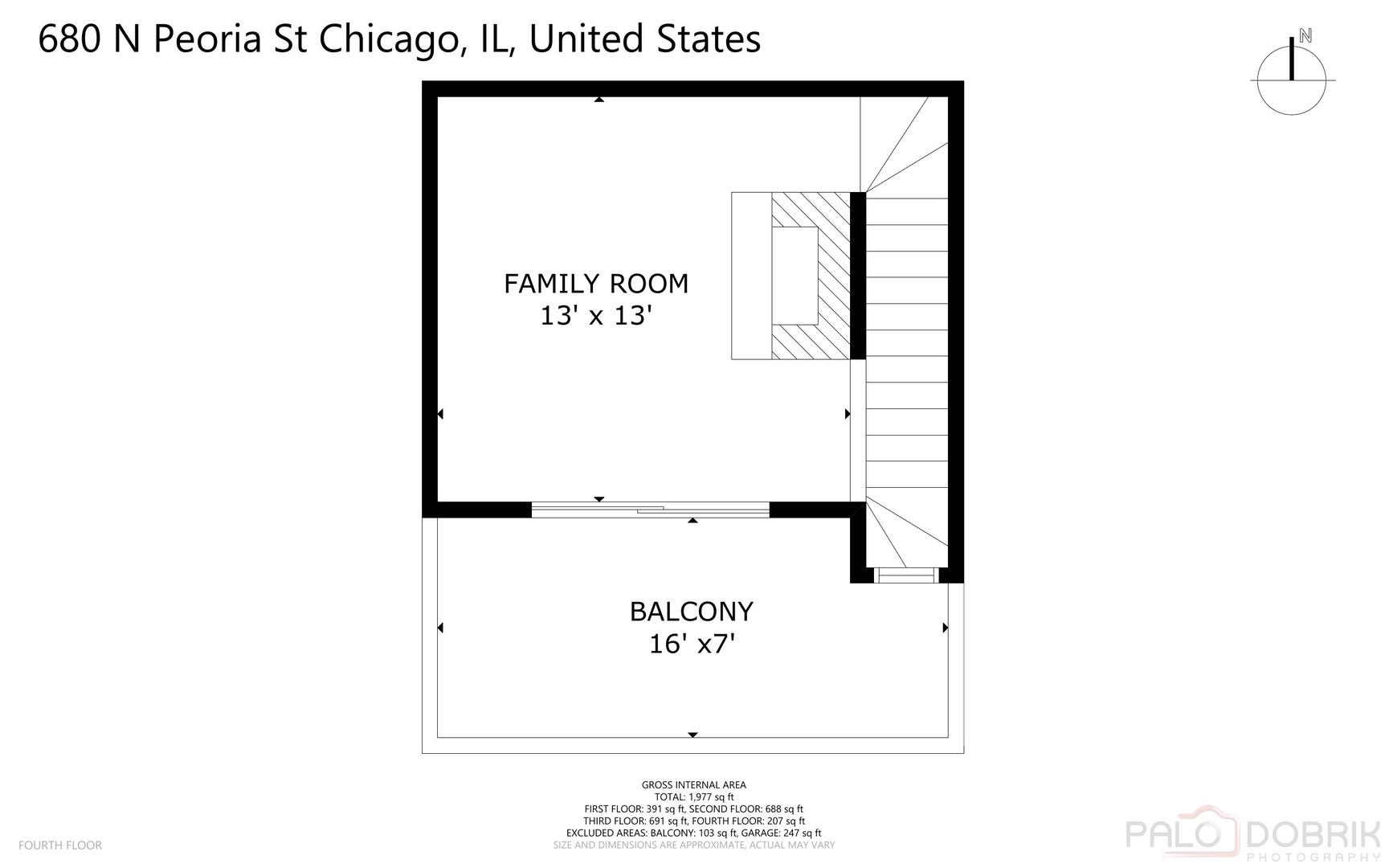 680 N Peoria Street Unit: F