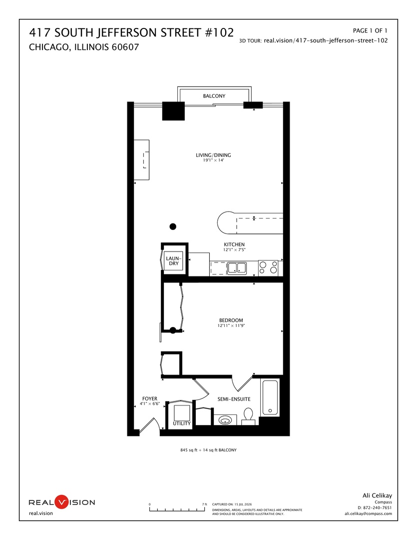 417 S Jefferson Street Unit: 102B