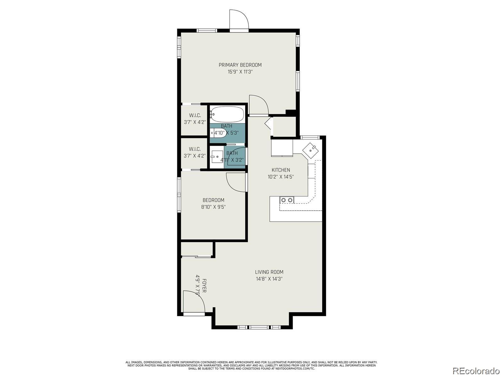 1610 N Humboldt Street Unit: 1/2