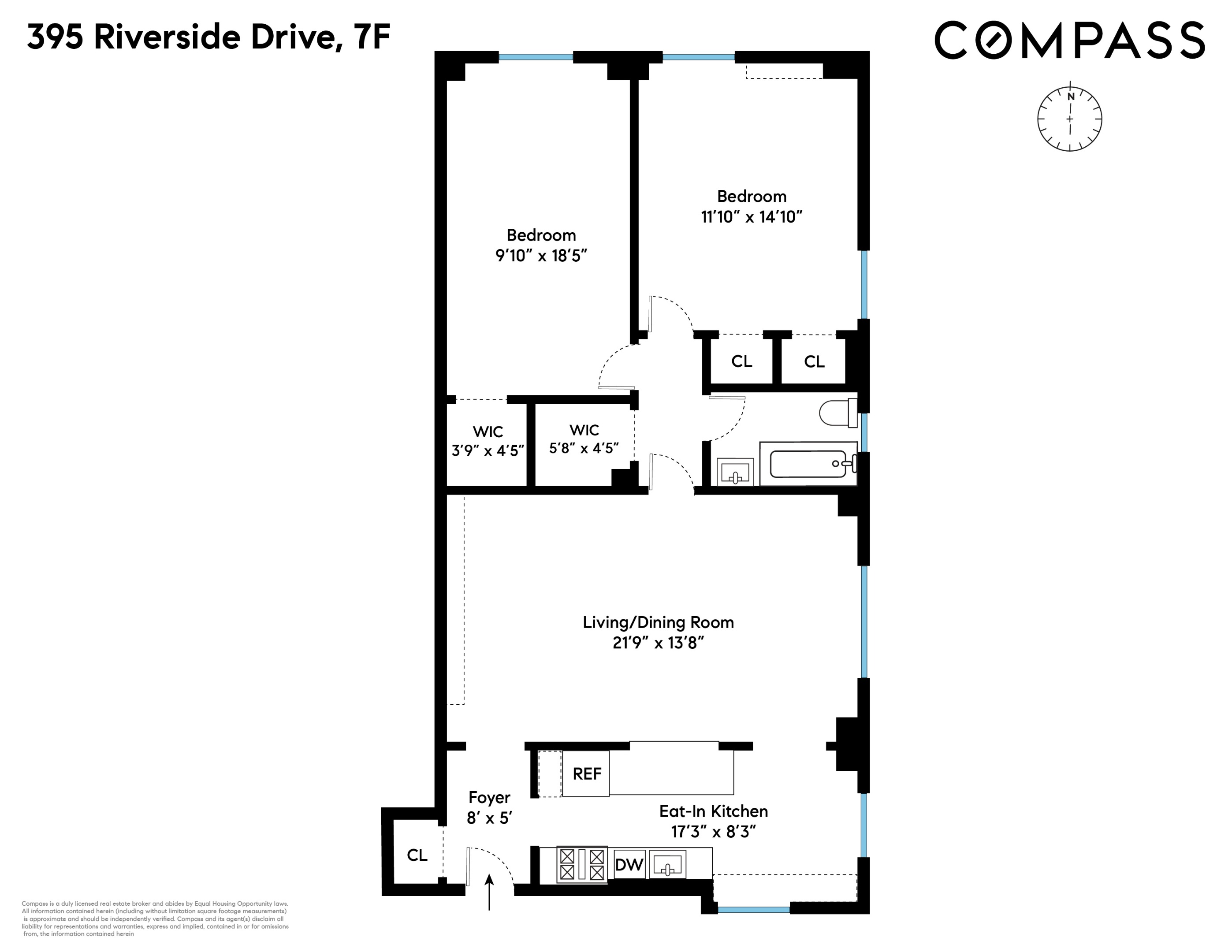 395 Riverside Drive 7F