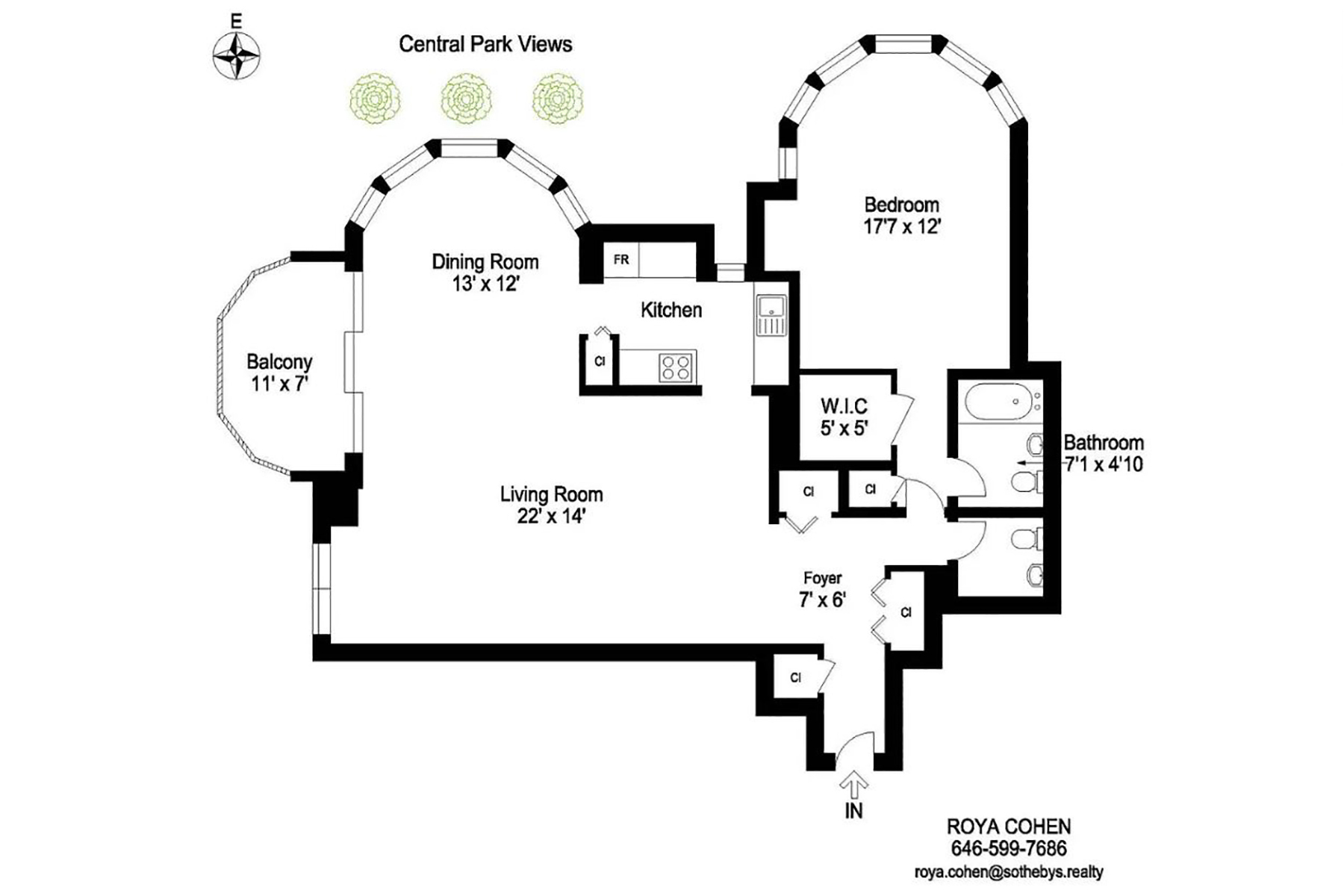 44 W 62nd Street 27C
