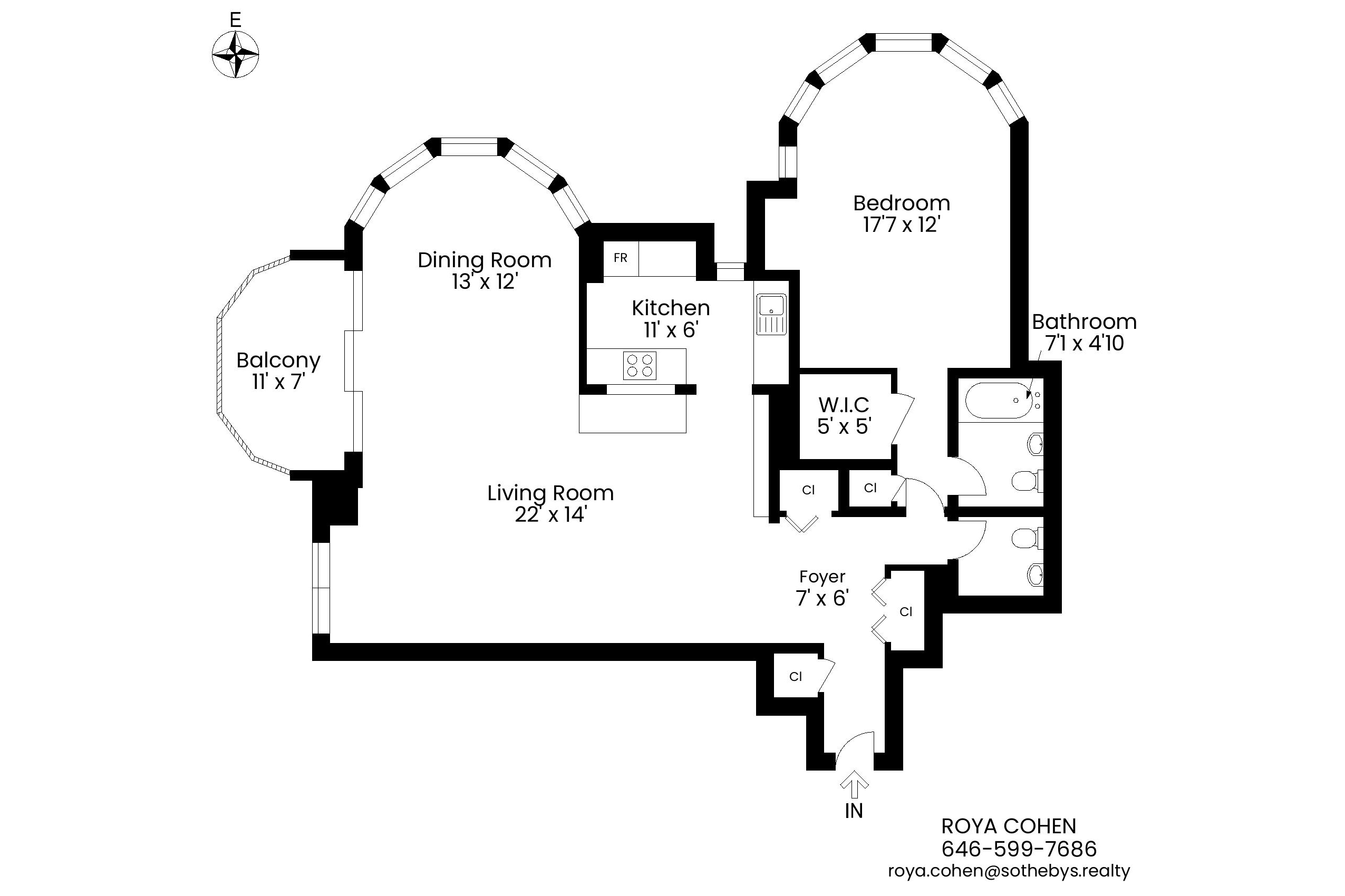 44 W 62nd Street 9C