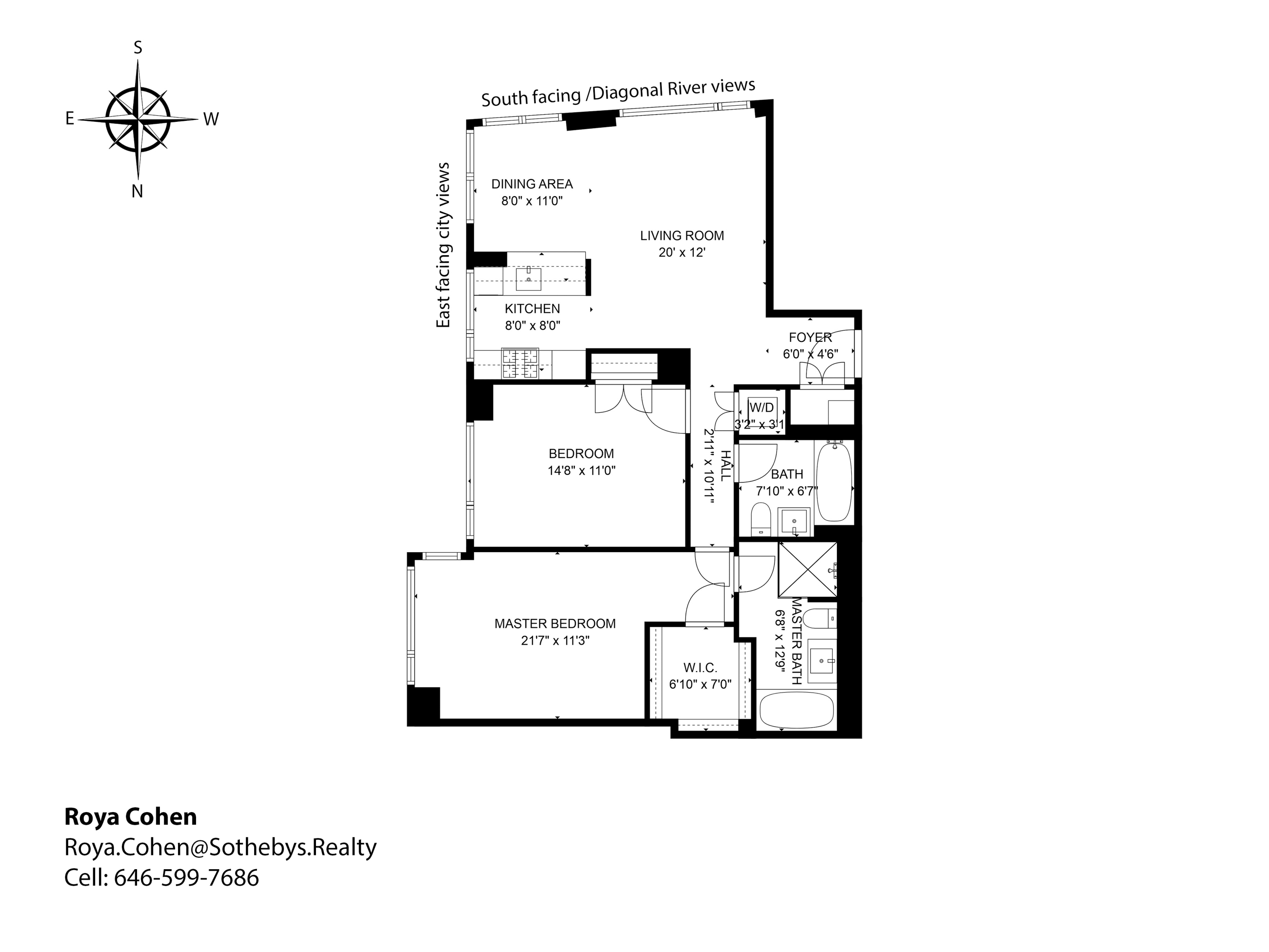 100 Riverside Boulevard 19G