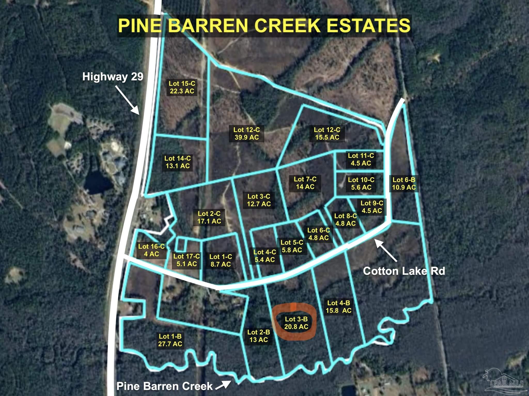 Lot 3-B Cotton Lake Rd