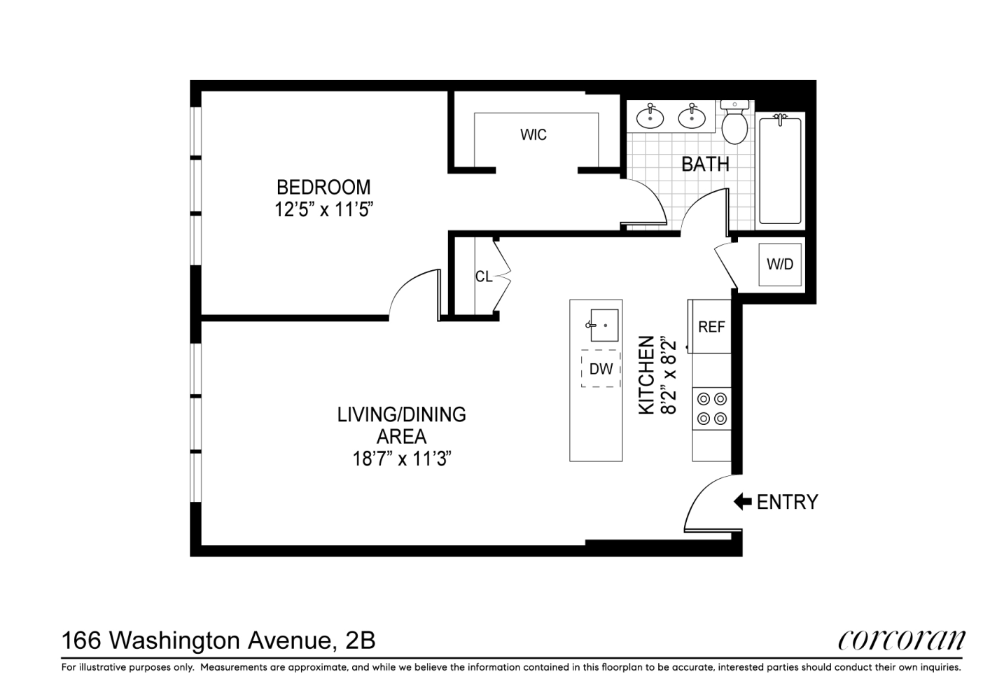 166 WASHINGTON Avenue 2B