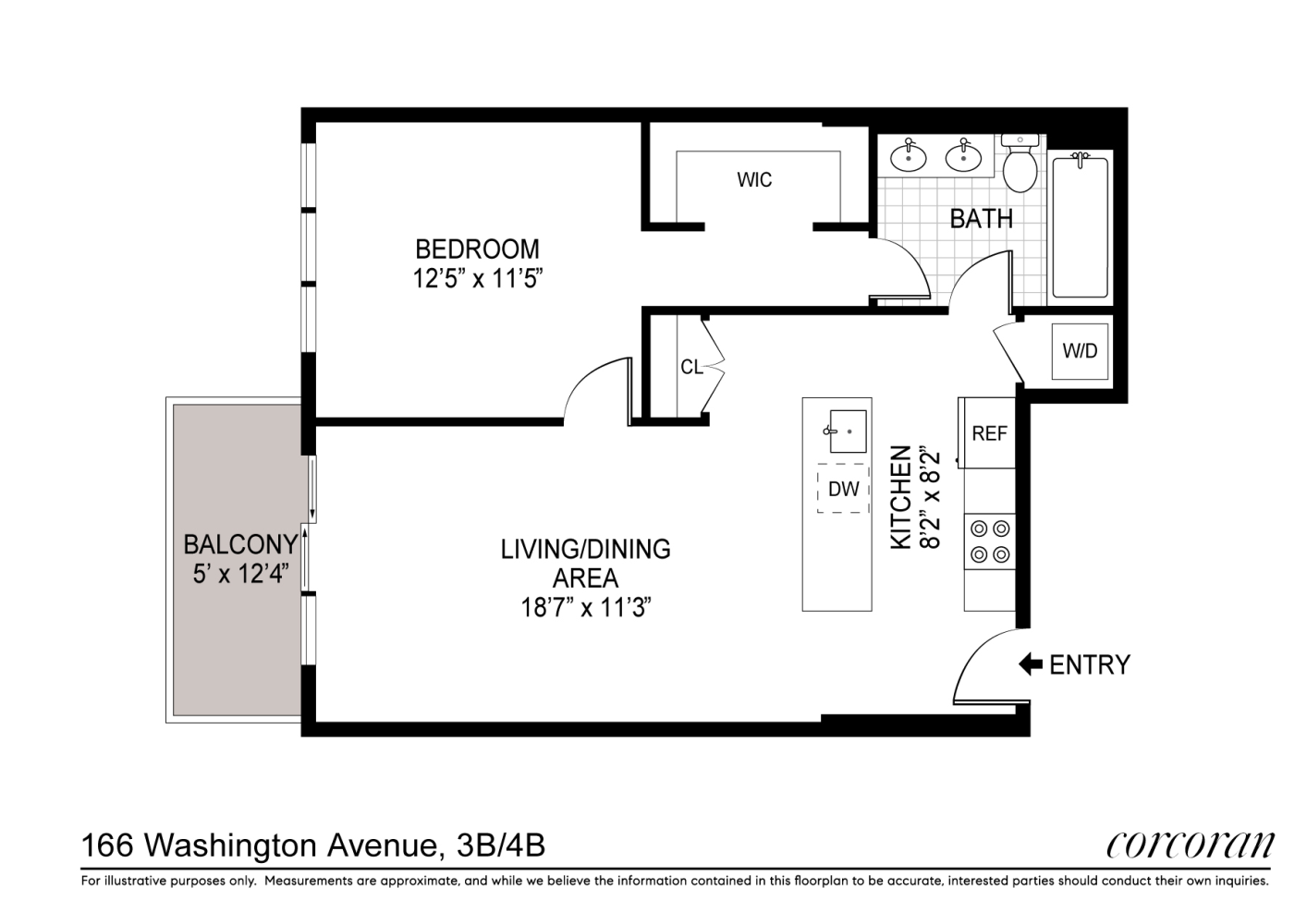 166 WASHINGTON Avenue 3B