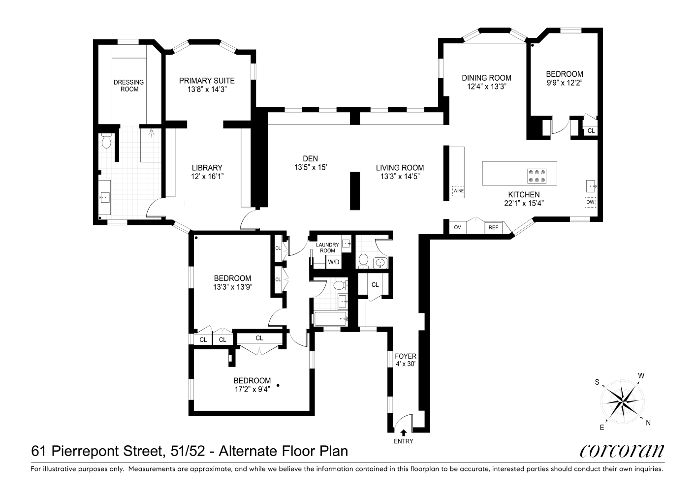 61 PIERREPONT Street 51/52