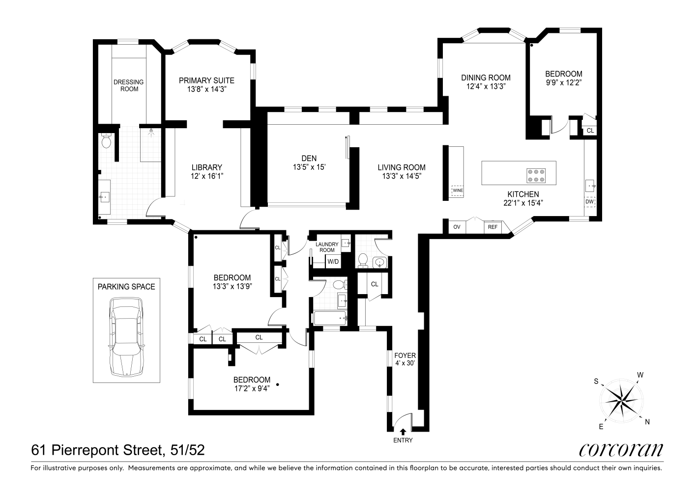 61 PIERREPONT Street 51/52