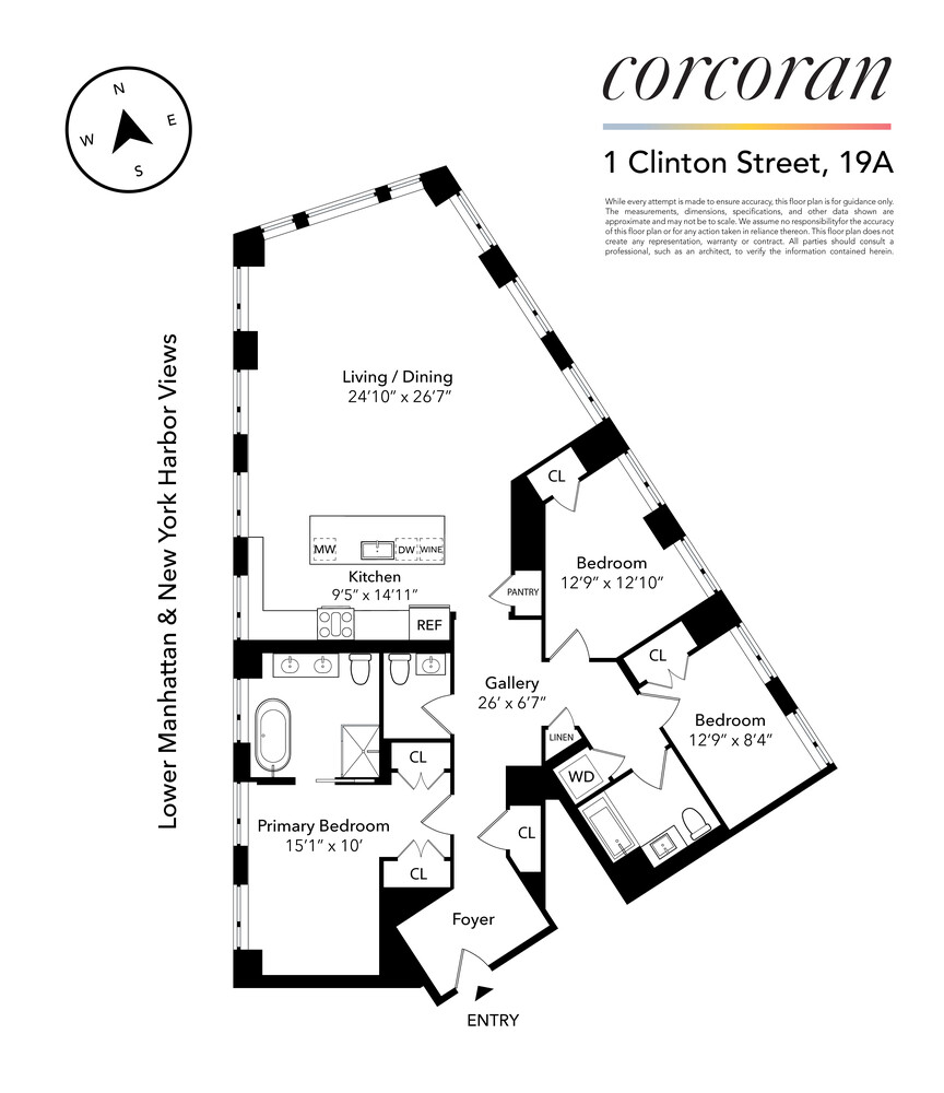 1 CLINTON Street 19A
